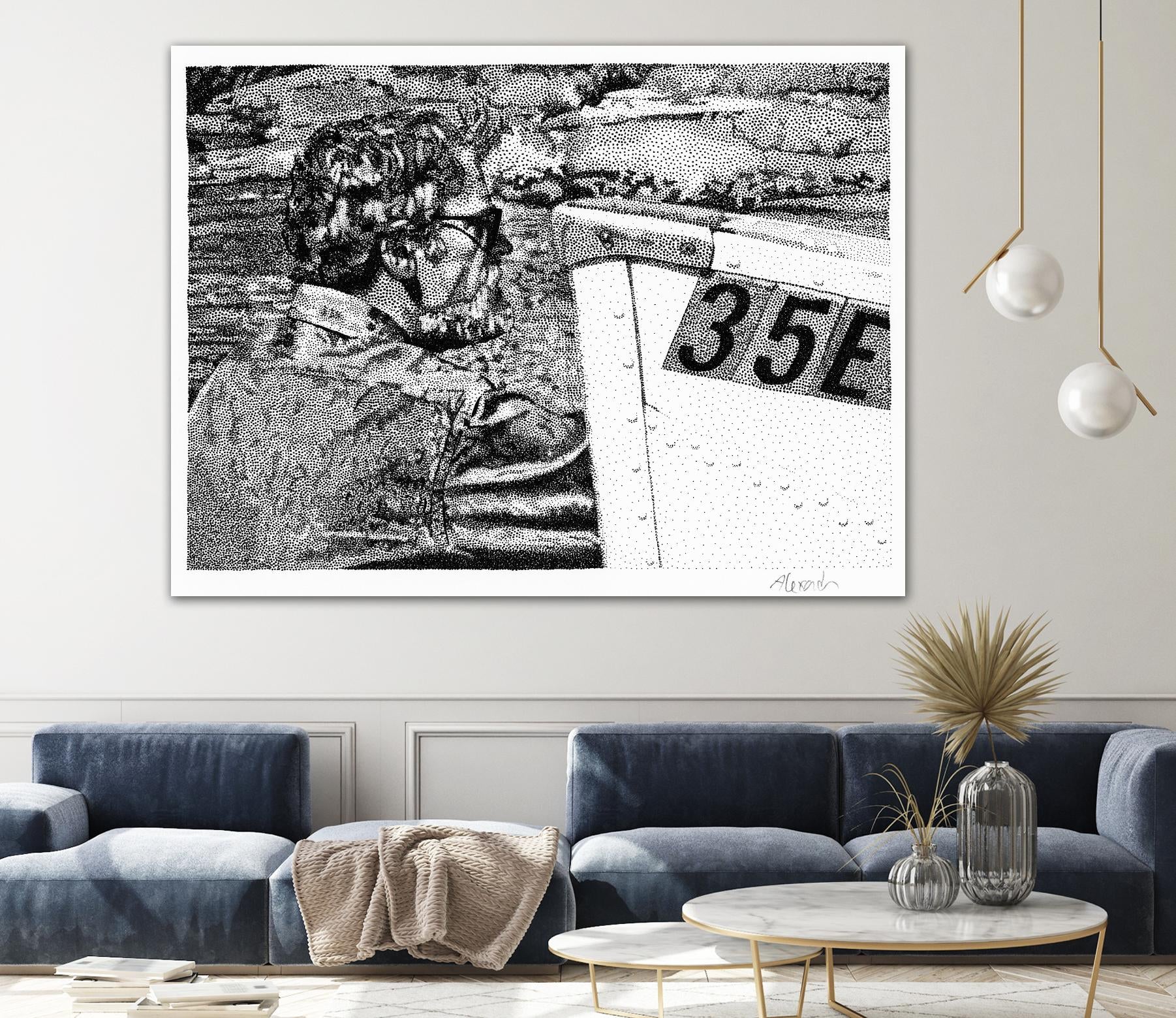 Skipper by Gill Alexander on GIANT ART - white men and women