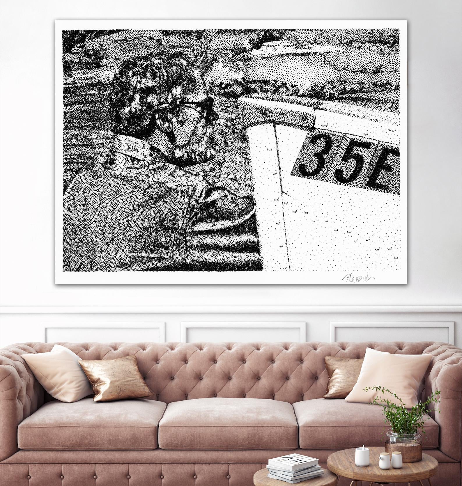 Skipper by Gill Alexander on GIANT ART - white men and women