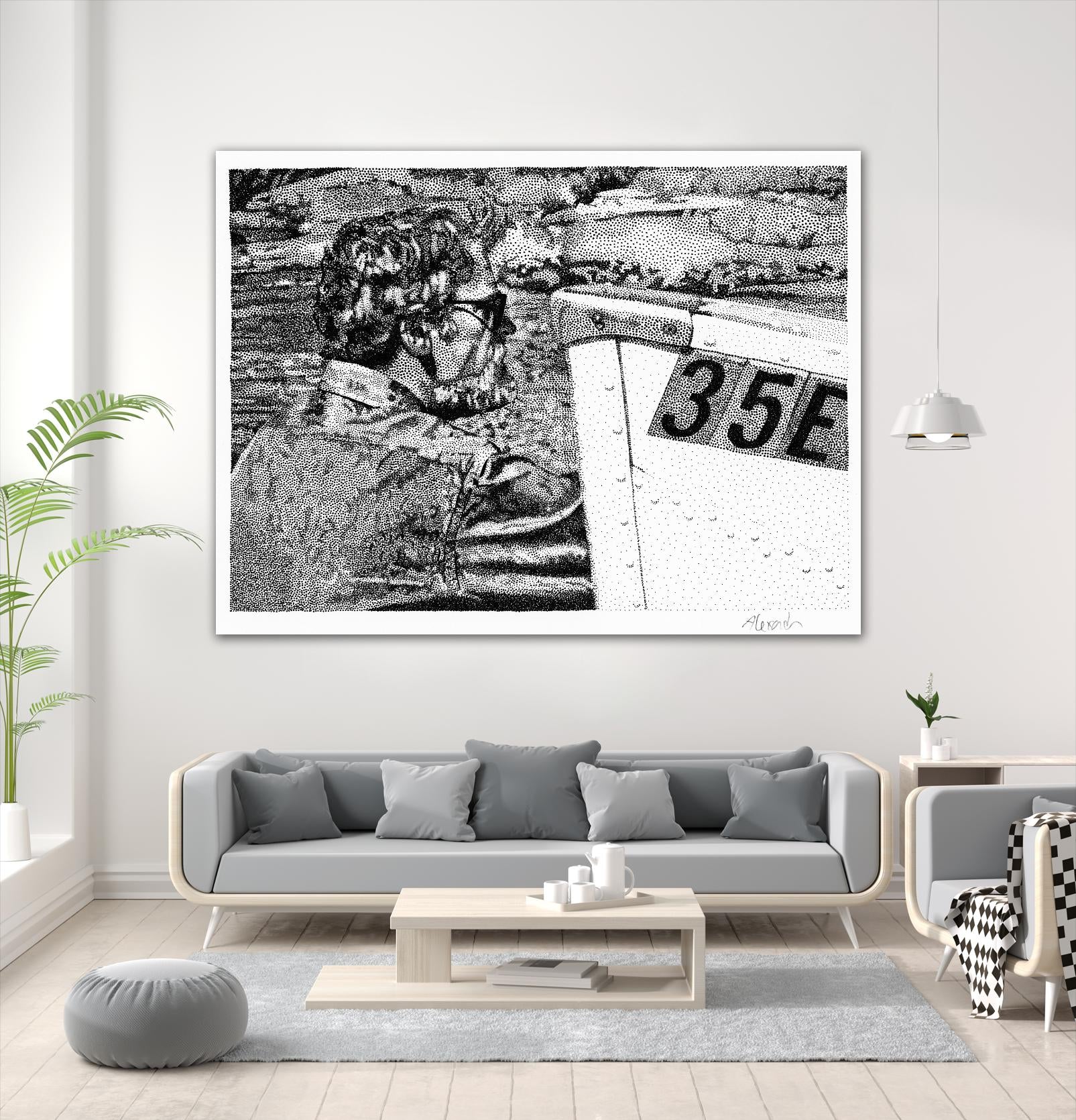 Skipper by Gill Alexander on GIANT ART - white men and women