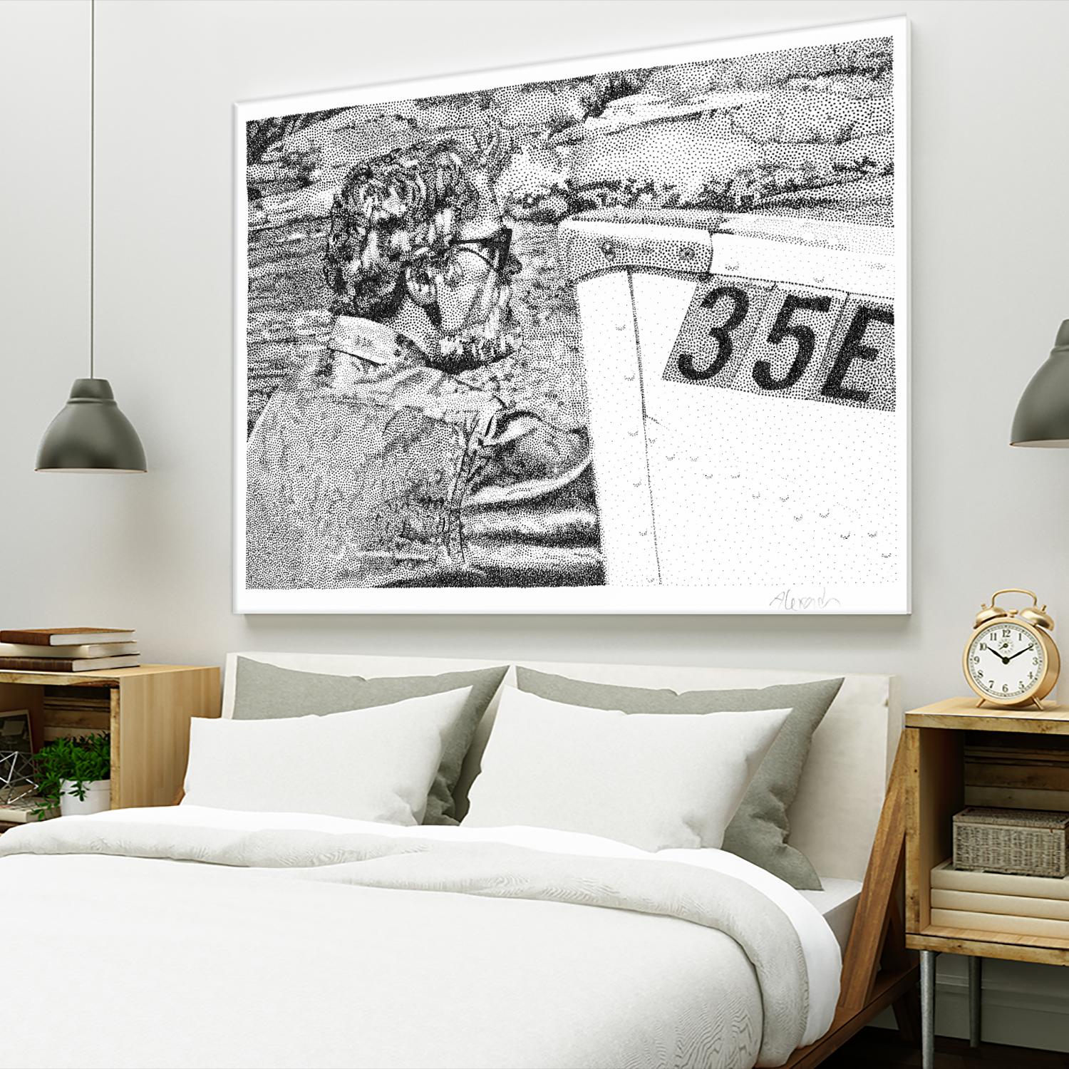 Skipper by Gill Alexander on GIANT ART - white men and women