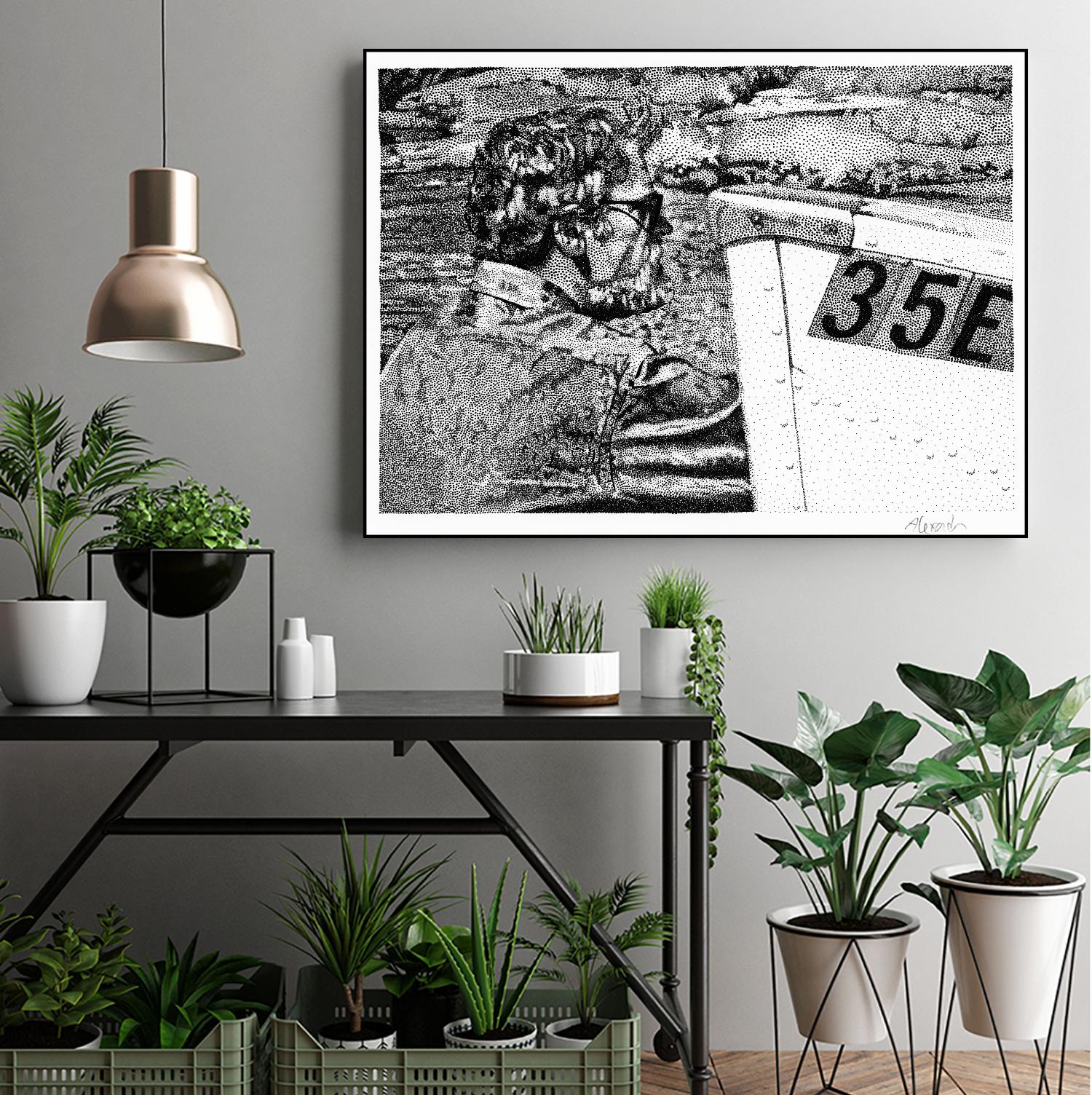 Skipper by Gill Alexander on GIANT ART - white men and women