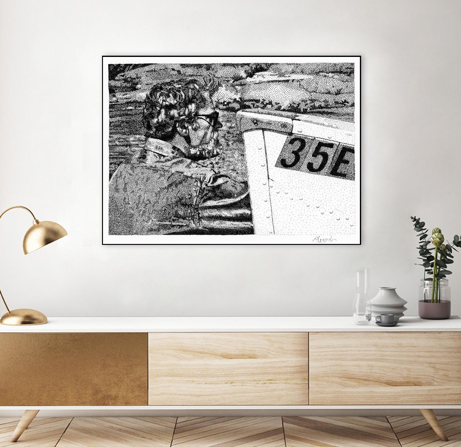 Skipper by Gill Alexander on GIANT ART - white men and women