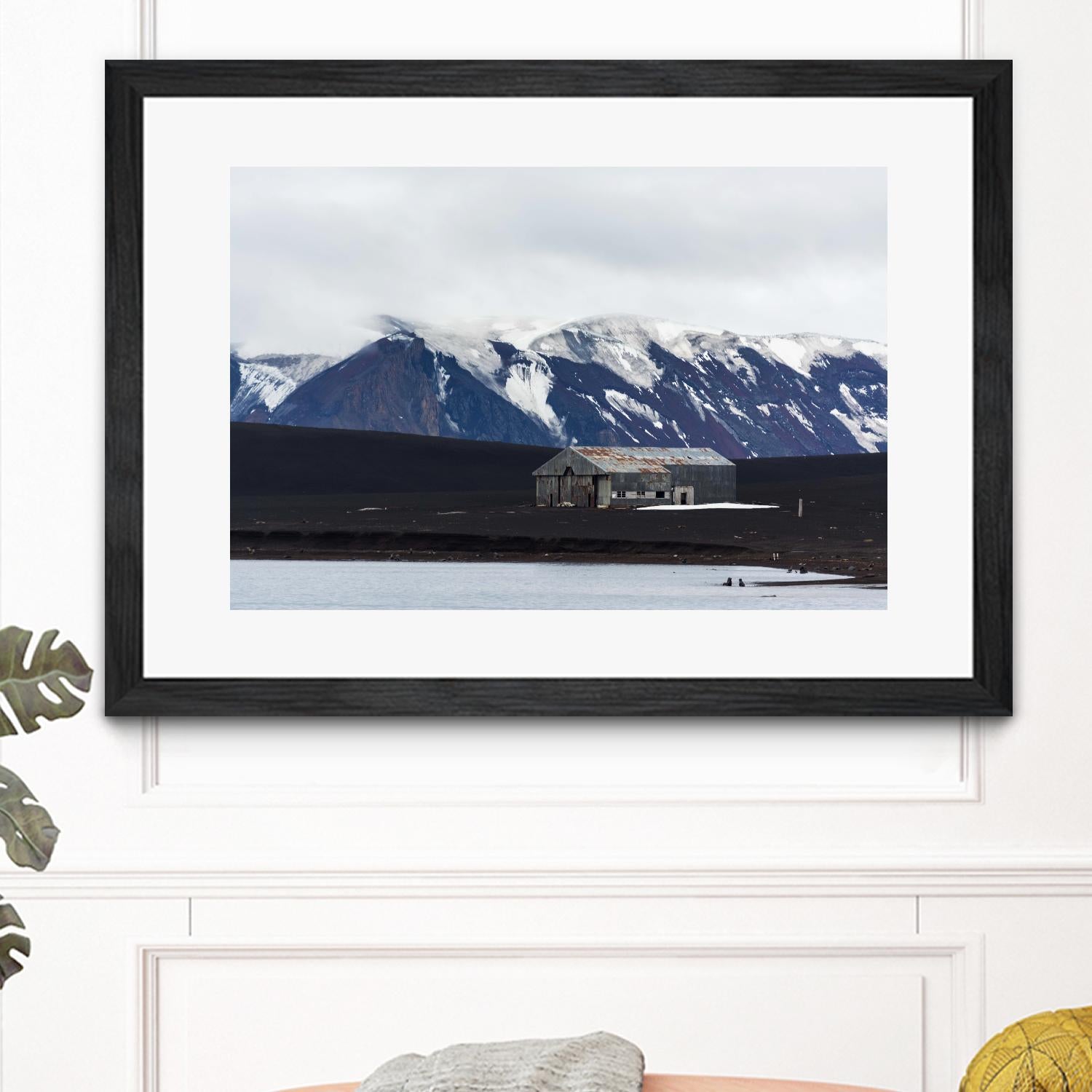 Whaler's Bay, Deception Island, Antarctica by Nick Jackson on GIANT ART - grey photo art