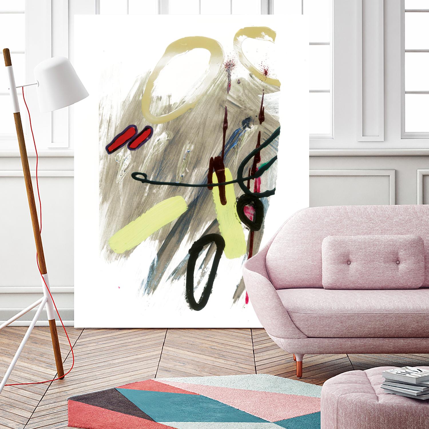 Déchirure 1 by Meejlau on GIANT ART - yellow abstract