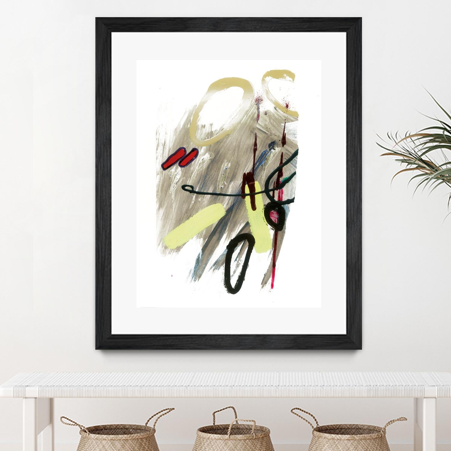 Déchirure 1 by Meejlau on GIANT ART - beige abstract artistes du québec