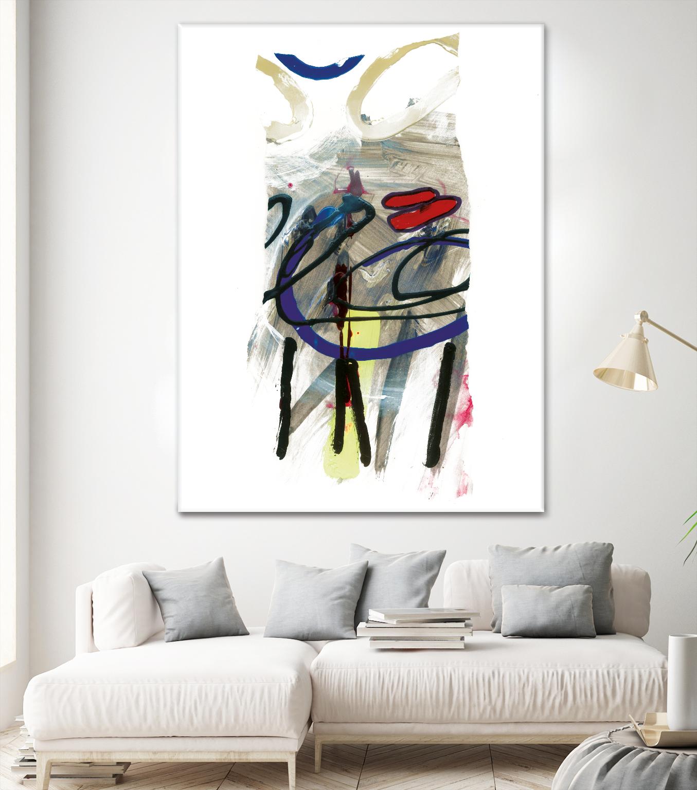 Déchirure 2 by Meejlau on GIANT ART - blue abstract