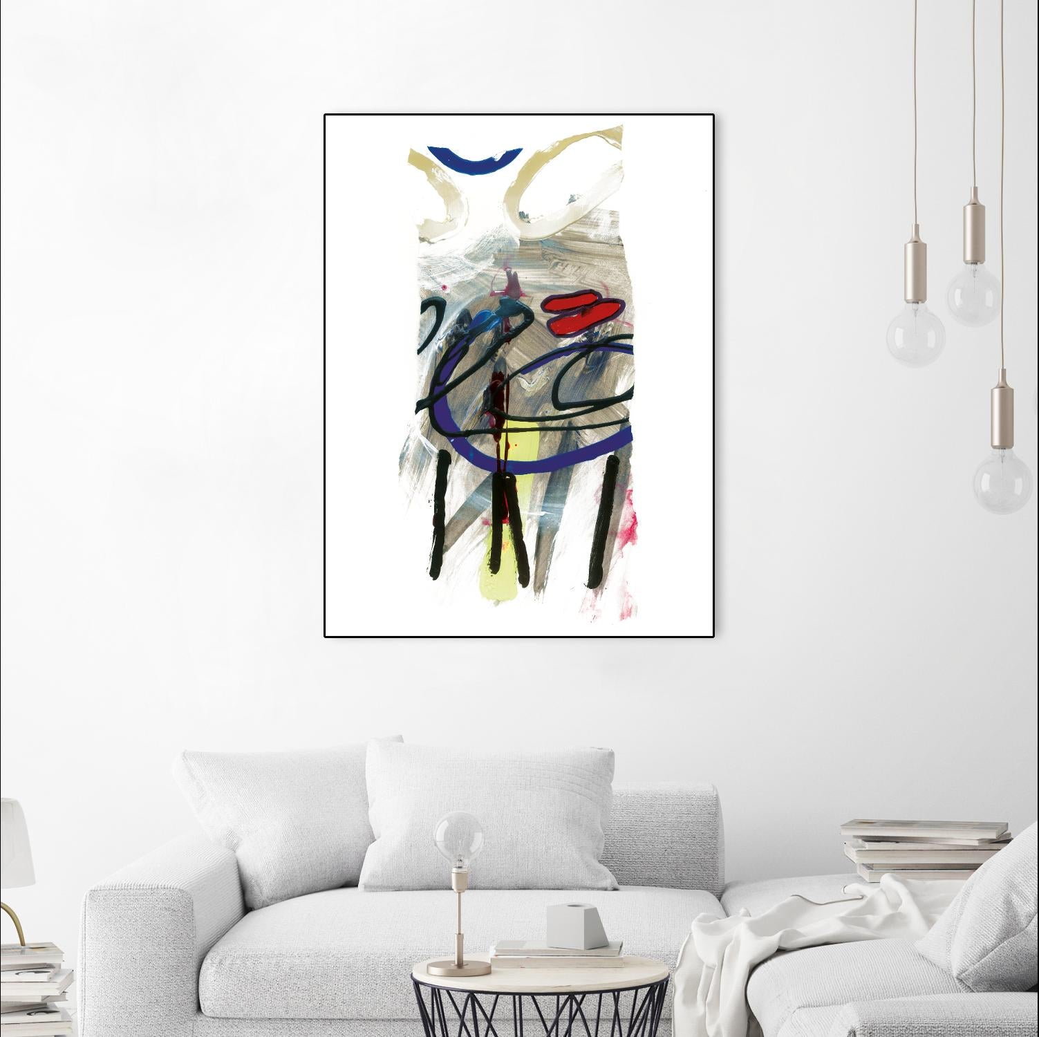 Déchirure 2 by Meejlau on GIANT ART - blue abstract