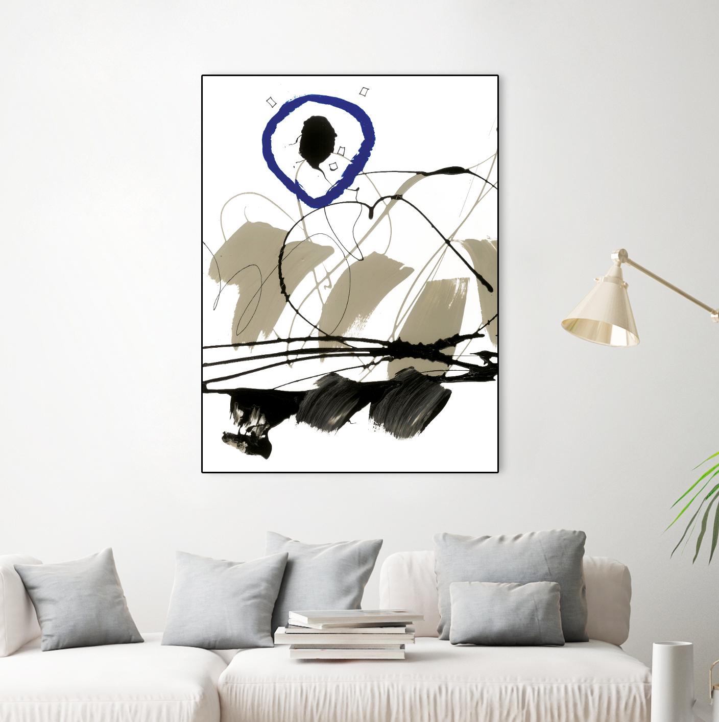 Au repos by Meejlau on GIANT ART - white abstract