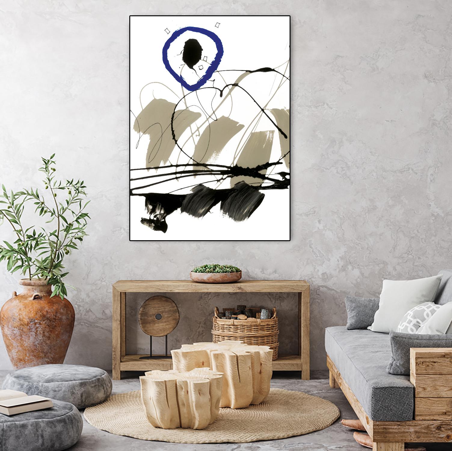 Au repos by Meejlau on GIANT ART - white abstract