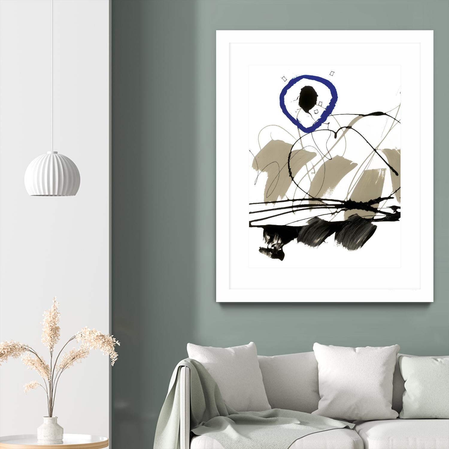 Au repos by Meejlau on GIANT ART - white linear