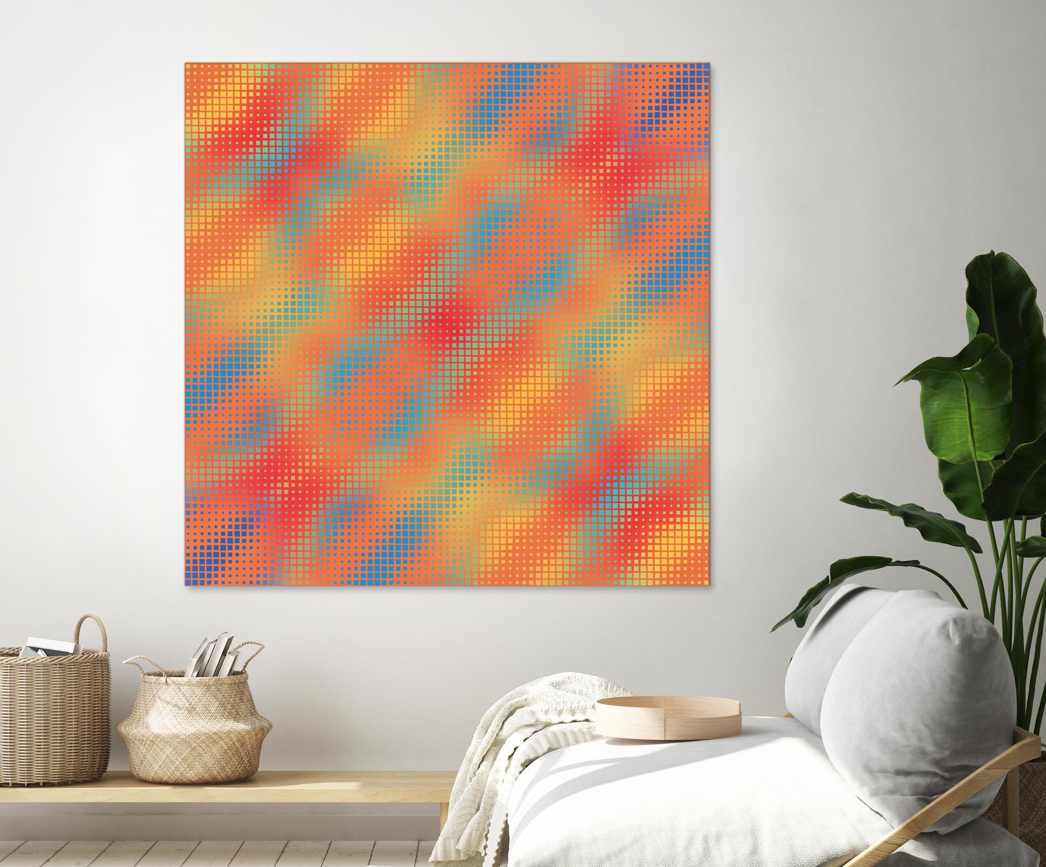 Pi_Dot_Pi_1-1_7 by Xosé Salgado on GIANT ART - red abstract