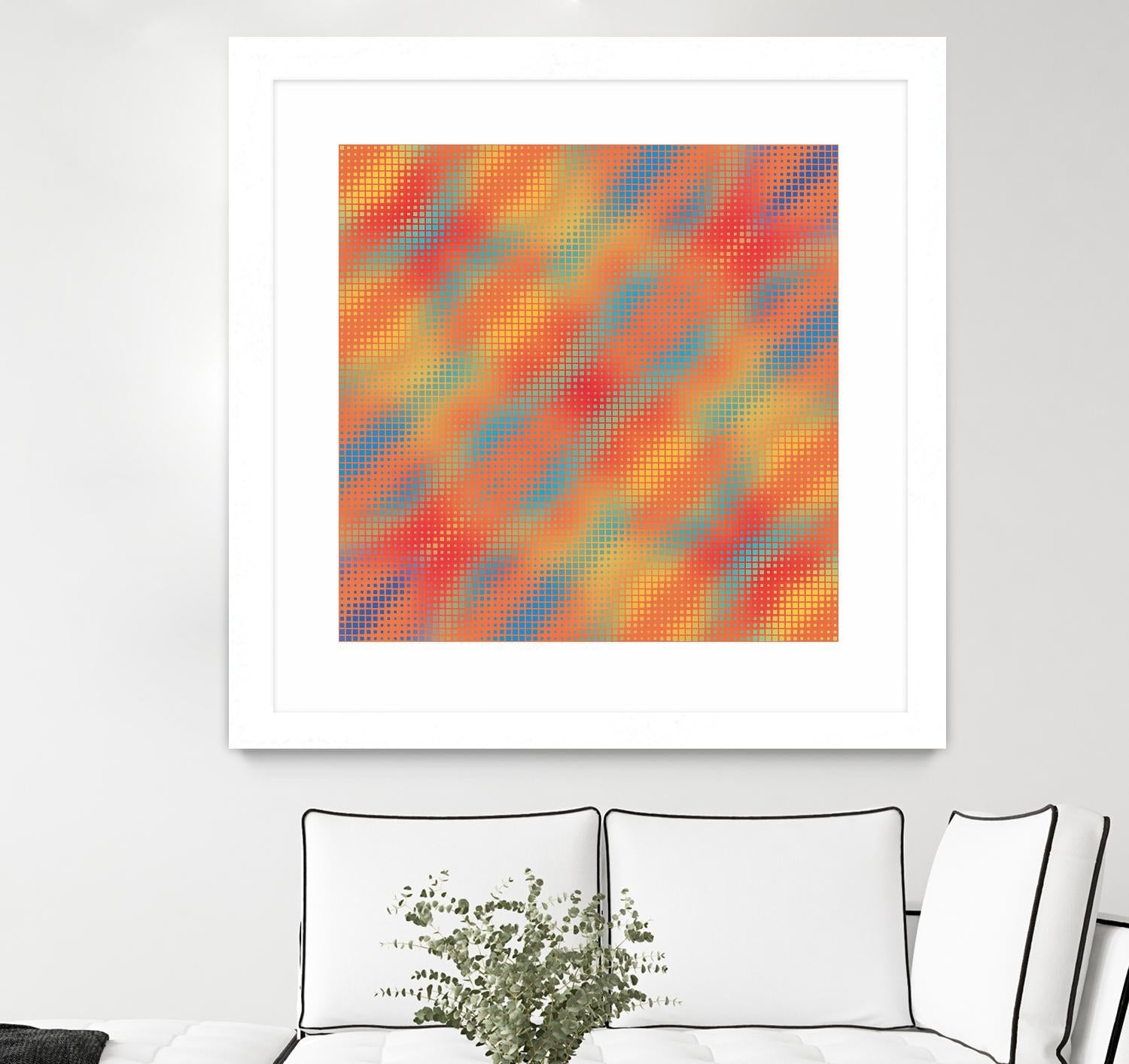 Pi_Dot_Pi_1-1_7 by Xosé Salgado on GIANT ART - red abstract