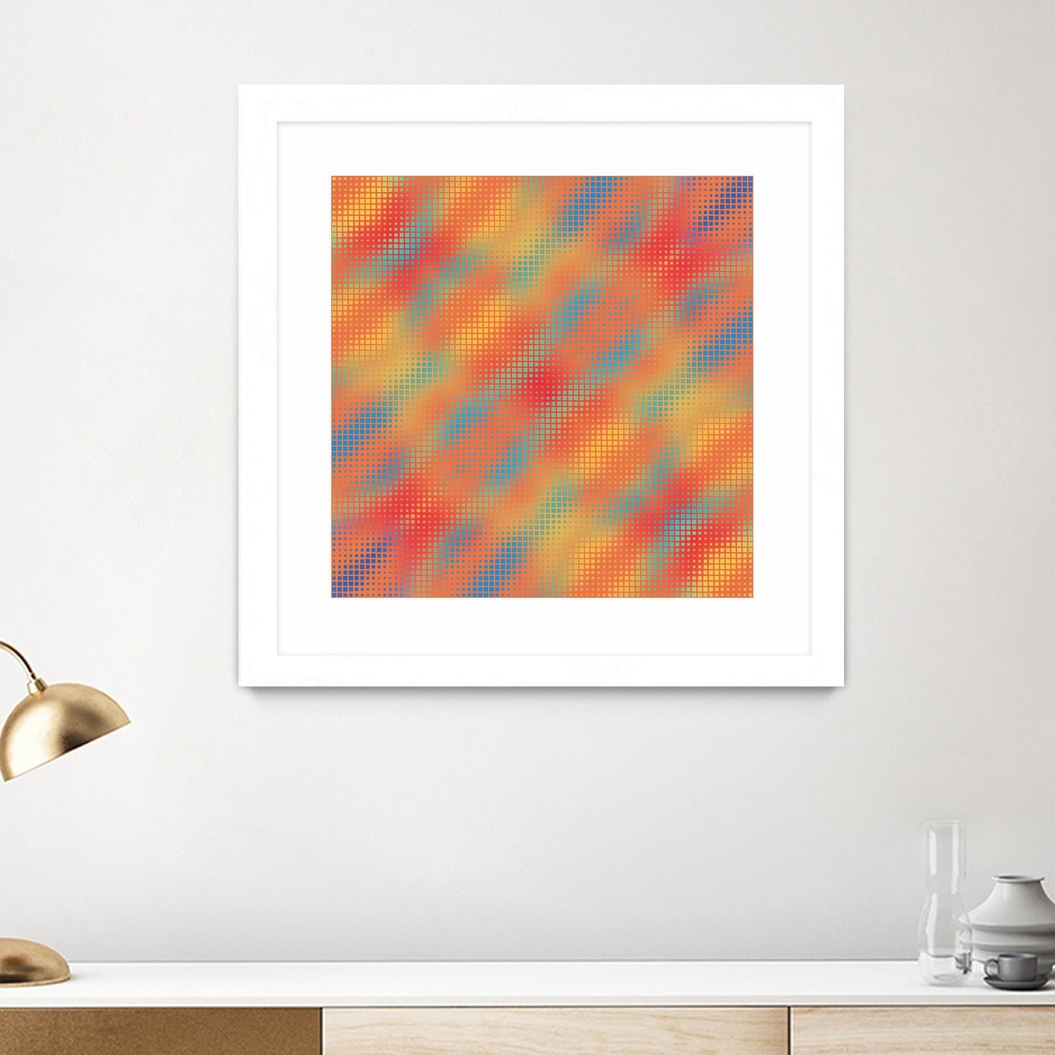 Pi_Dot_Pi_1-1_7 by Xosé Salgado on GIANT ART - red abstract