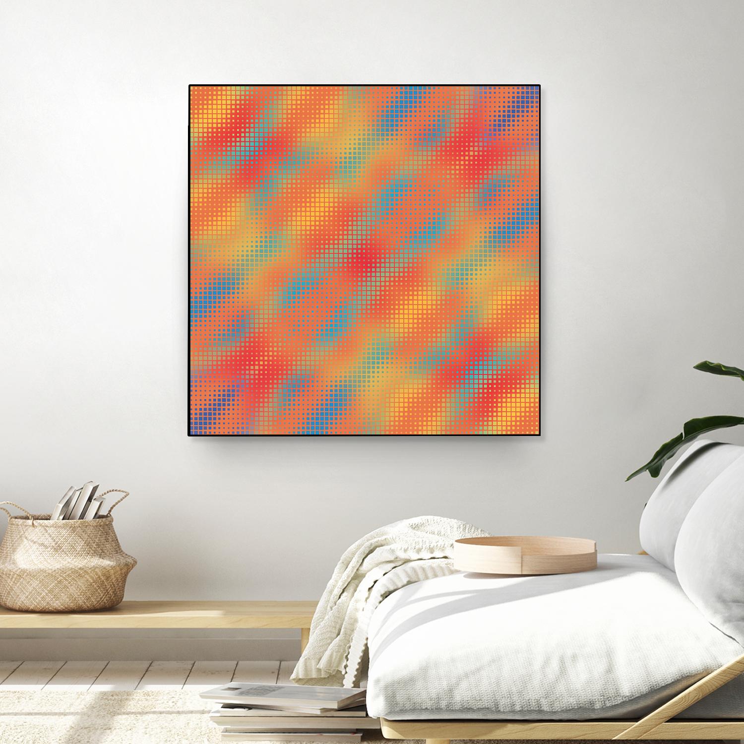 Pi_Dot_Pi_1-1_7 by Xosé Salgado on GIANT ART - red abstract