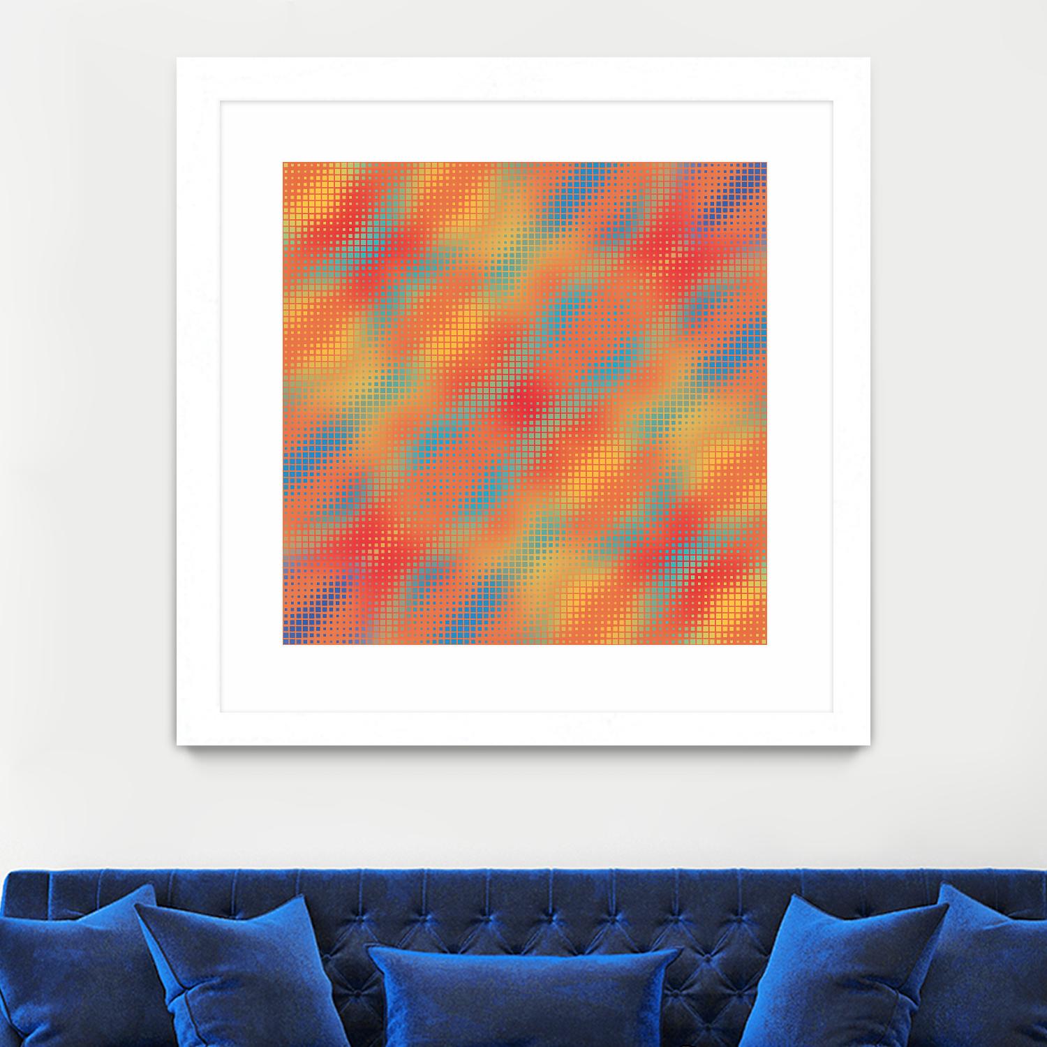 Pi_Dot_Pi_1-1_7 by Xosé Salgado on GIANT ART - red abstract