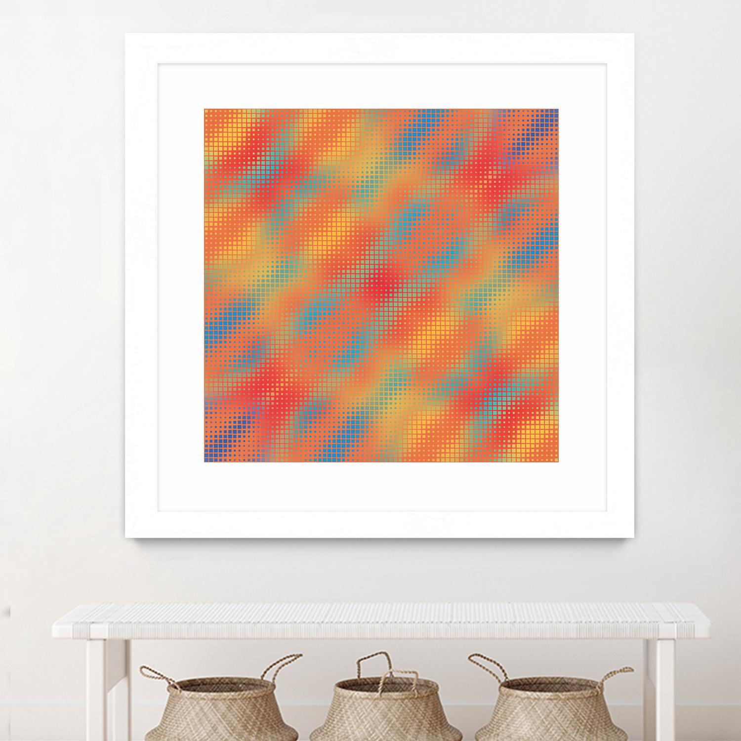 Pi_Dot_Pi_1-1_7 by Xosé Salgado on GIANT ART - red abstract