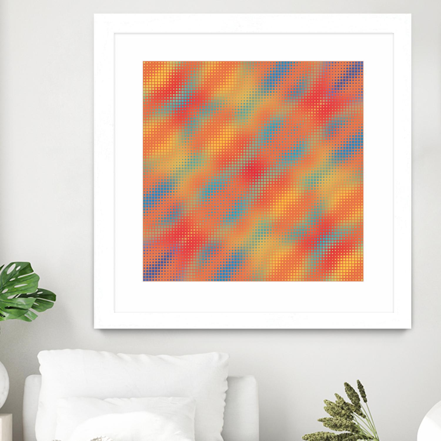 Pi_Dot_Pi_1-1_7 by Xosé Salgado on GIANT ART - red abstract