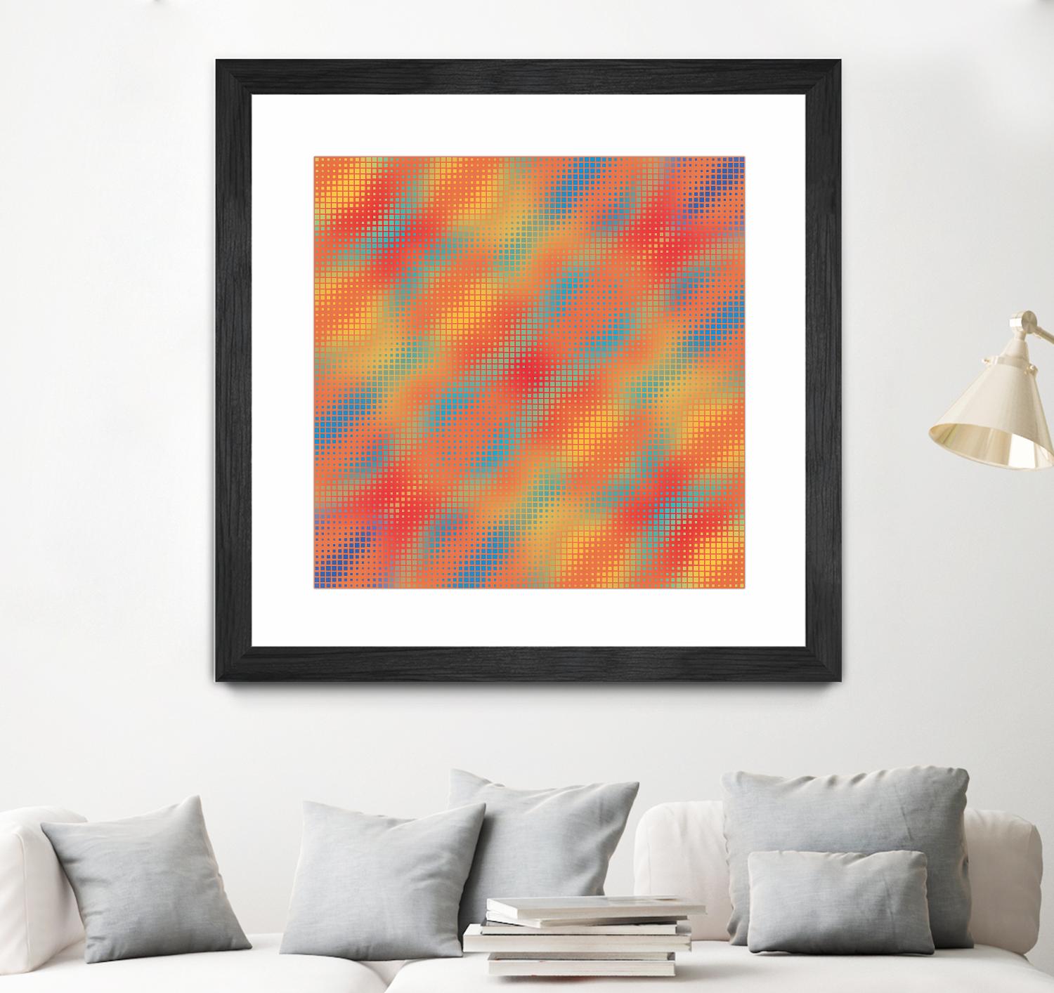 Pi_Dot_Pi_1-1_7 by Xosé Salgado on GIANT ART - red abstract