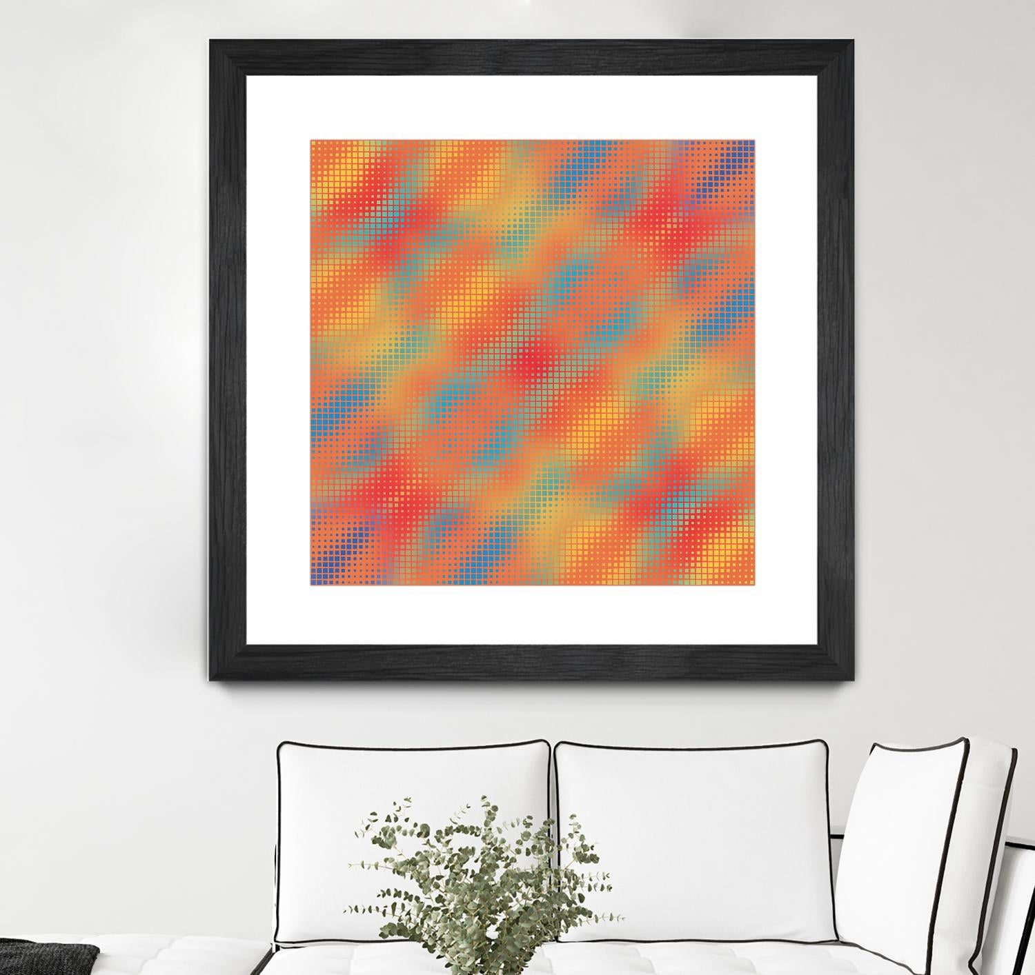 Pi_Dot_Pi_1-1_7 by Xosé Salgado on GIANT ART - red abstract