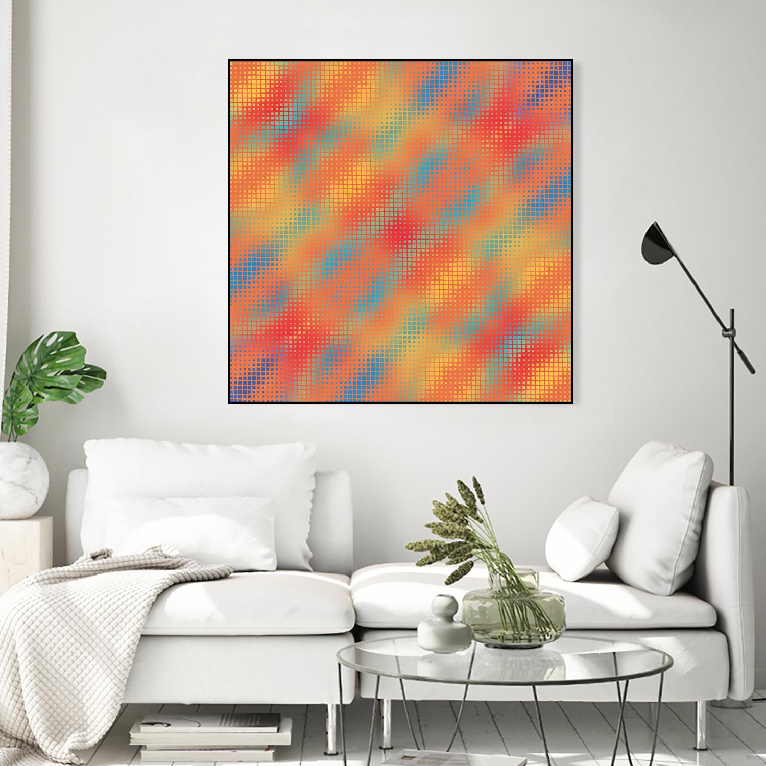 Pi_Dot_Pi_1-1_7 by Xosé Salgado on GIANT ART - red abstract