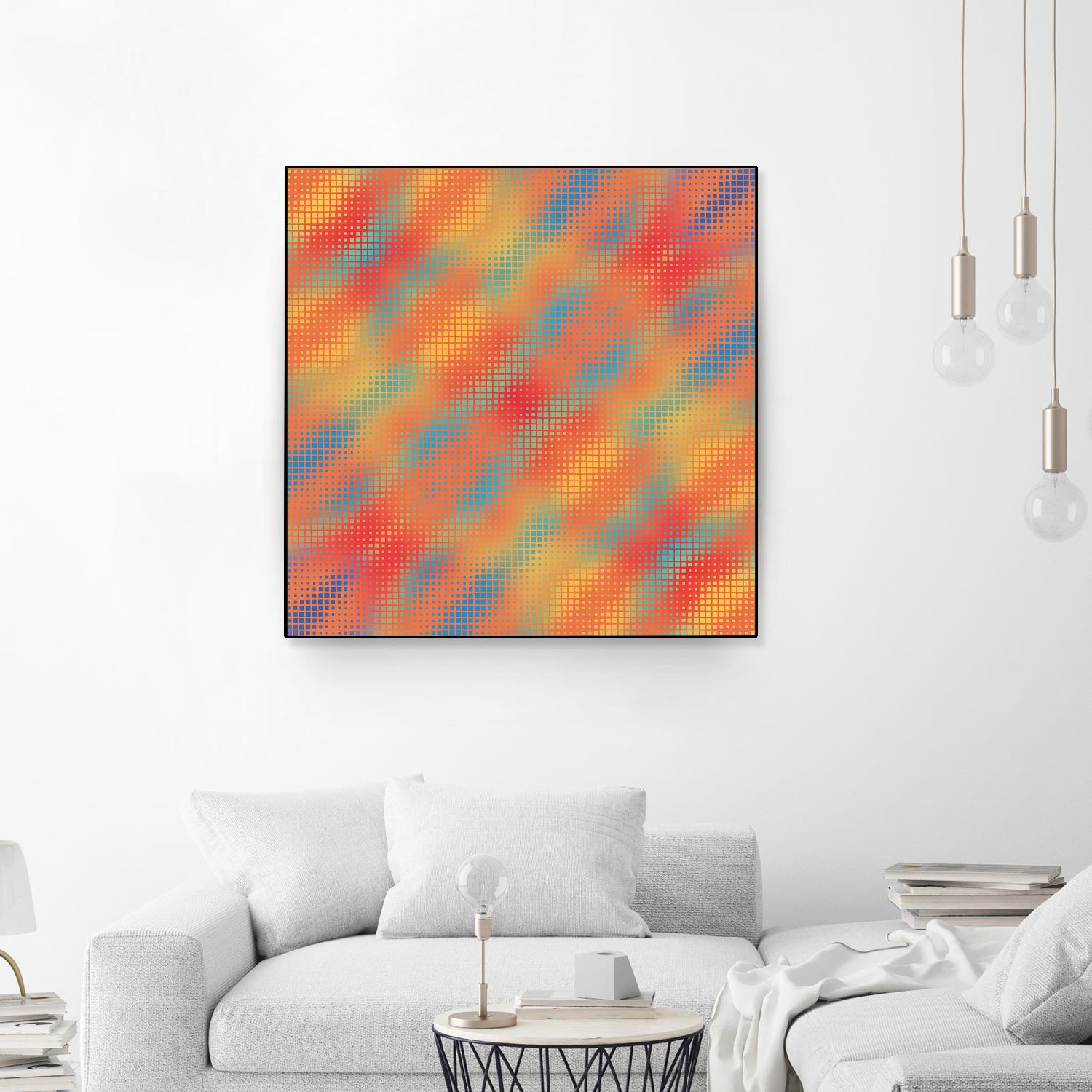 Pi_Dot_Pi_1-1_7 by Xosé Salgado on GIANT ART - red abstract