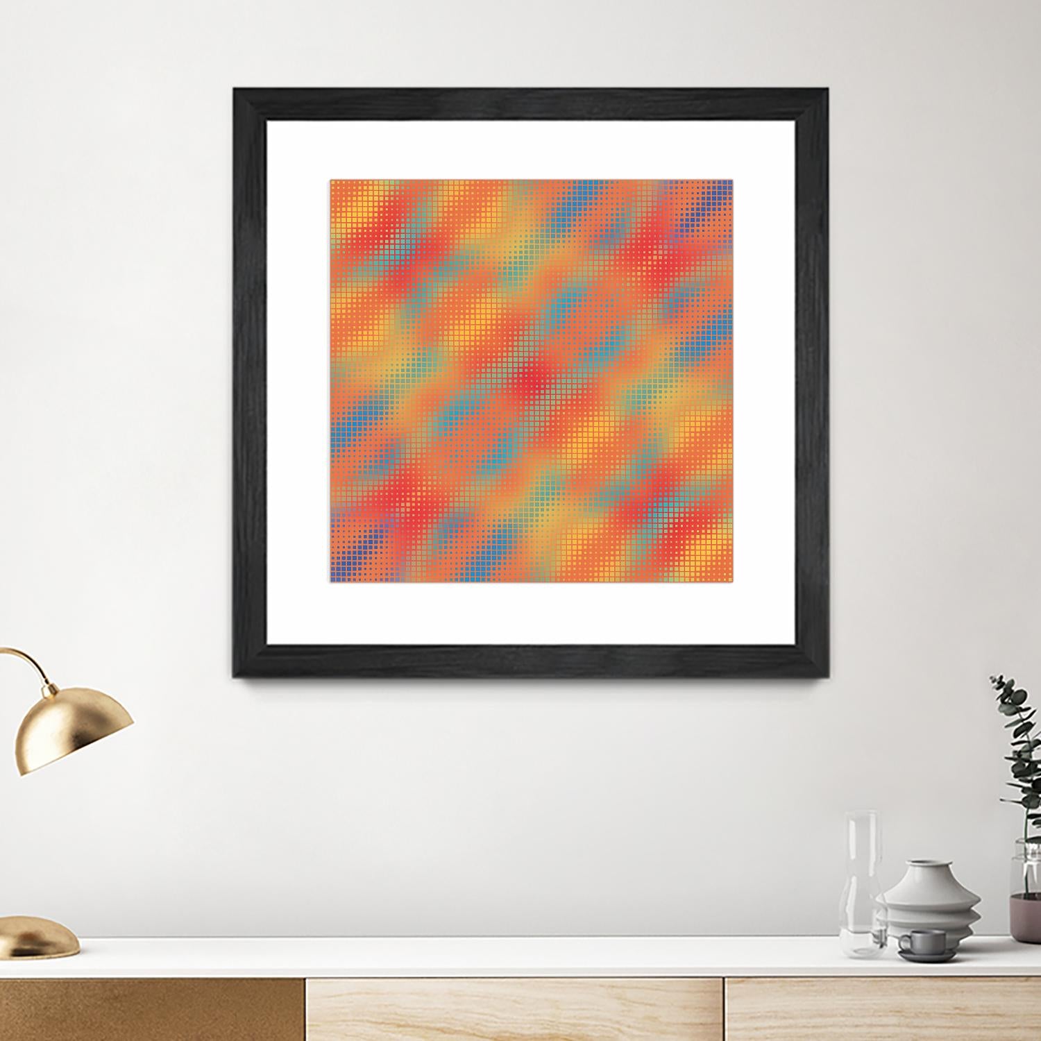 Pi_Dot_Pi_1-1_7 by Xosé Salgado on GIANT ART - red abstract