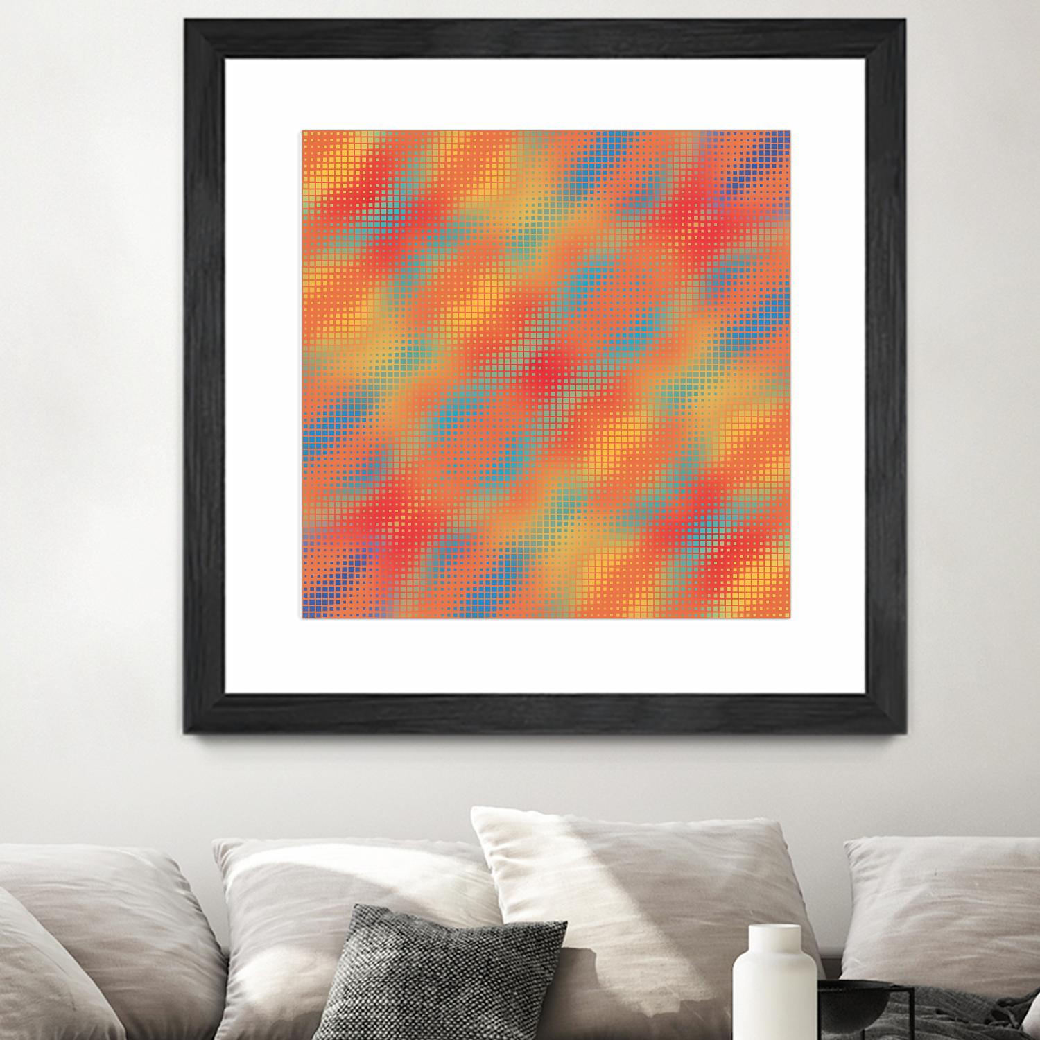 Pi_Dot_Pi_1-1_7 by Xosé Salgado on GIANT ART - red abstract