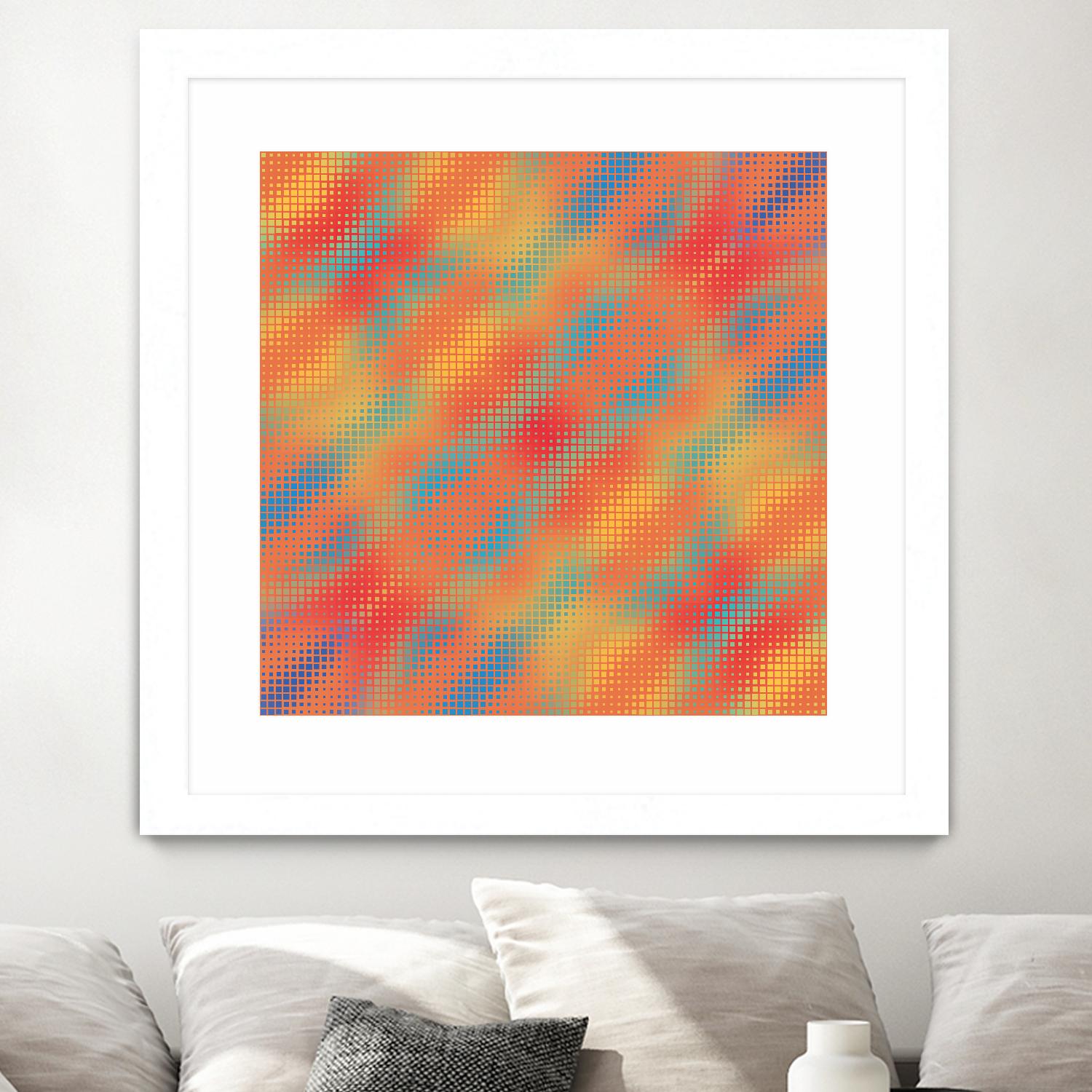 Pi_Dot_Pi_1-1_7 by Xosé Salgado on GIANT ART - red abstract