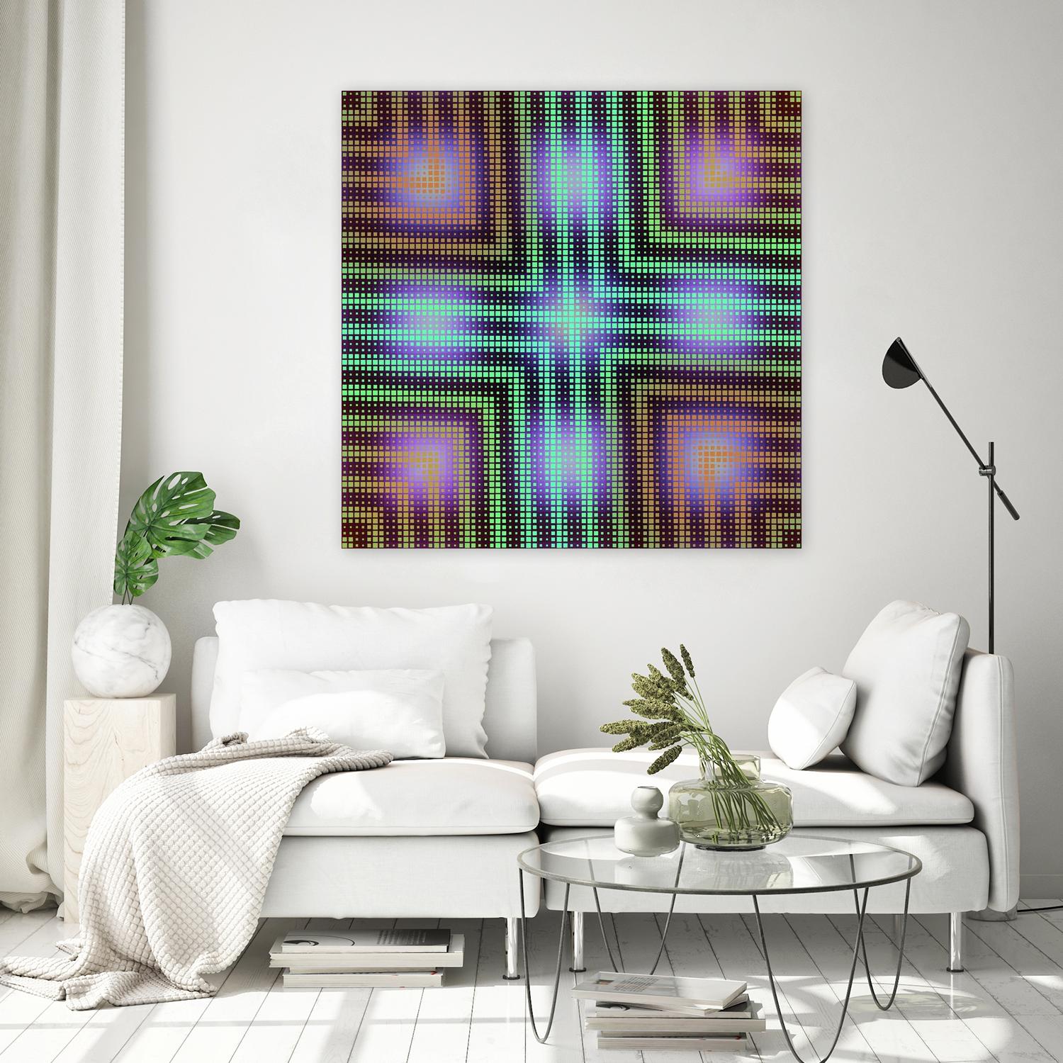 Pi_Dot_Pi_1-1_11 by Xosé Salgado on GIANT ART - orange digital vibrant