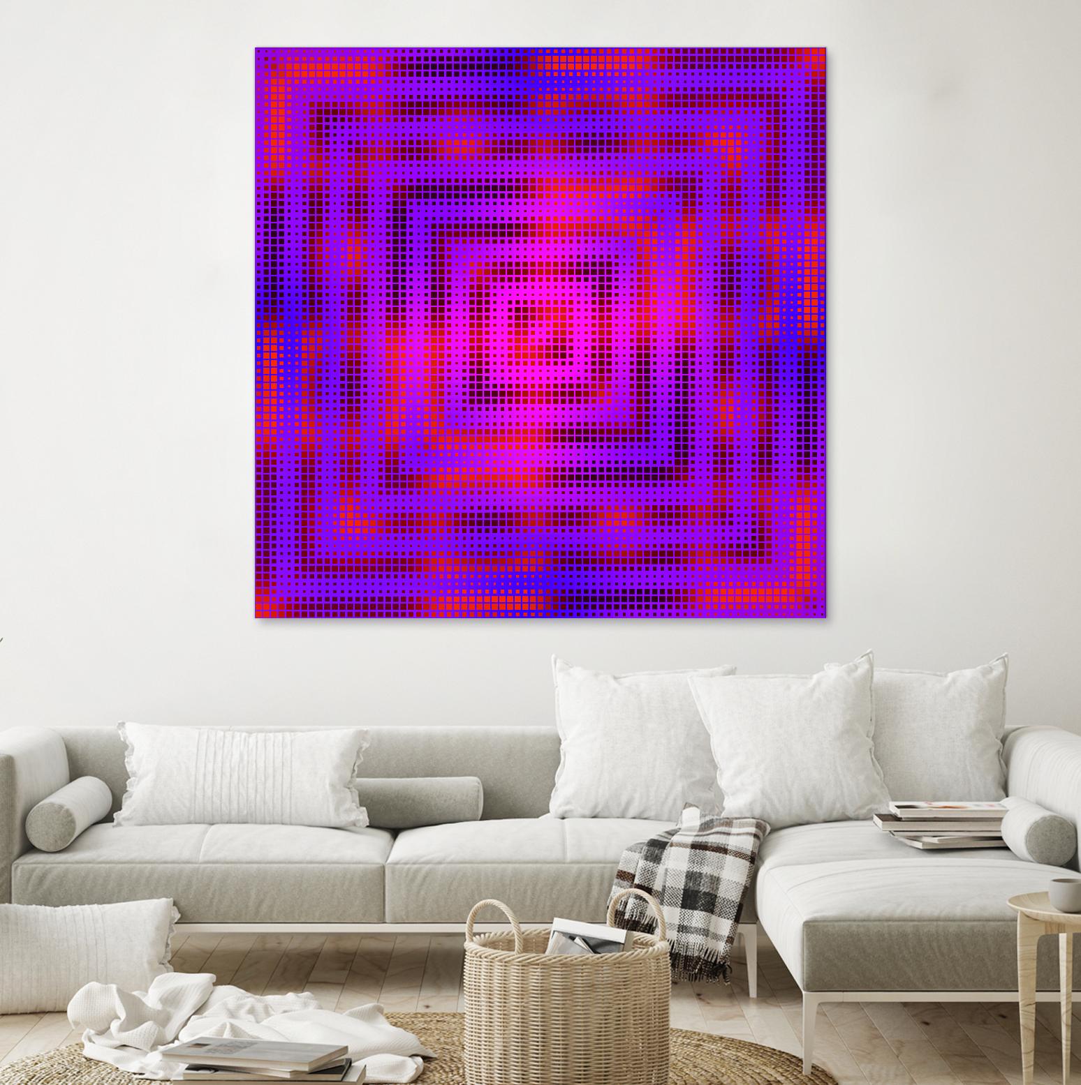 Pi_Dot_Pi_1-2_4 by Xosé Salgado on GIANT ART - purple abstract