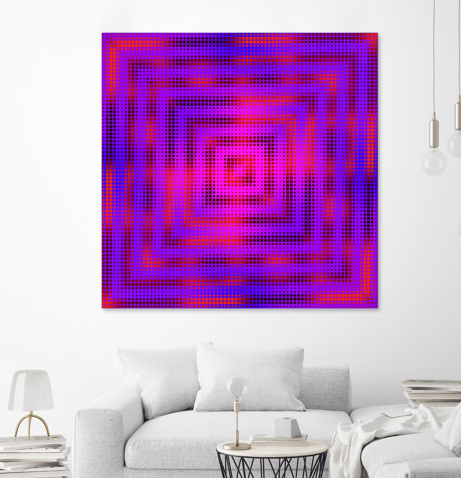 Pi_Dot_Pi_1-2_4 by Xosé Salgado on GIANT ART - purple abstract