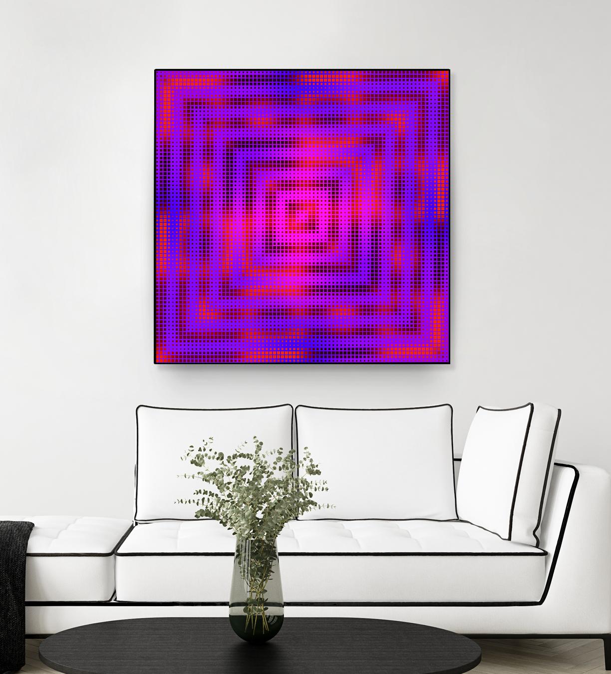 Pi_Dot_Pi_1-2_4 by Xosé Salgado on GIANT ART - purple abstract