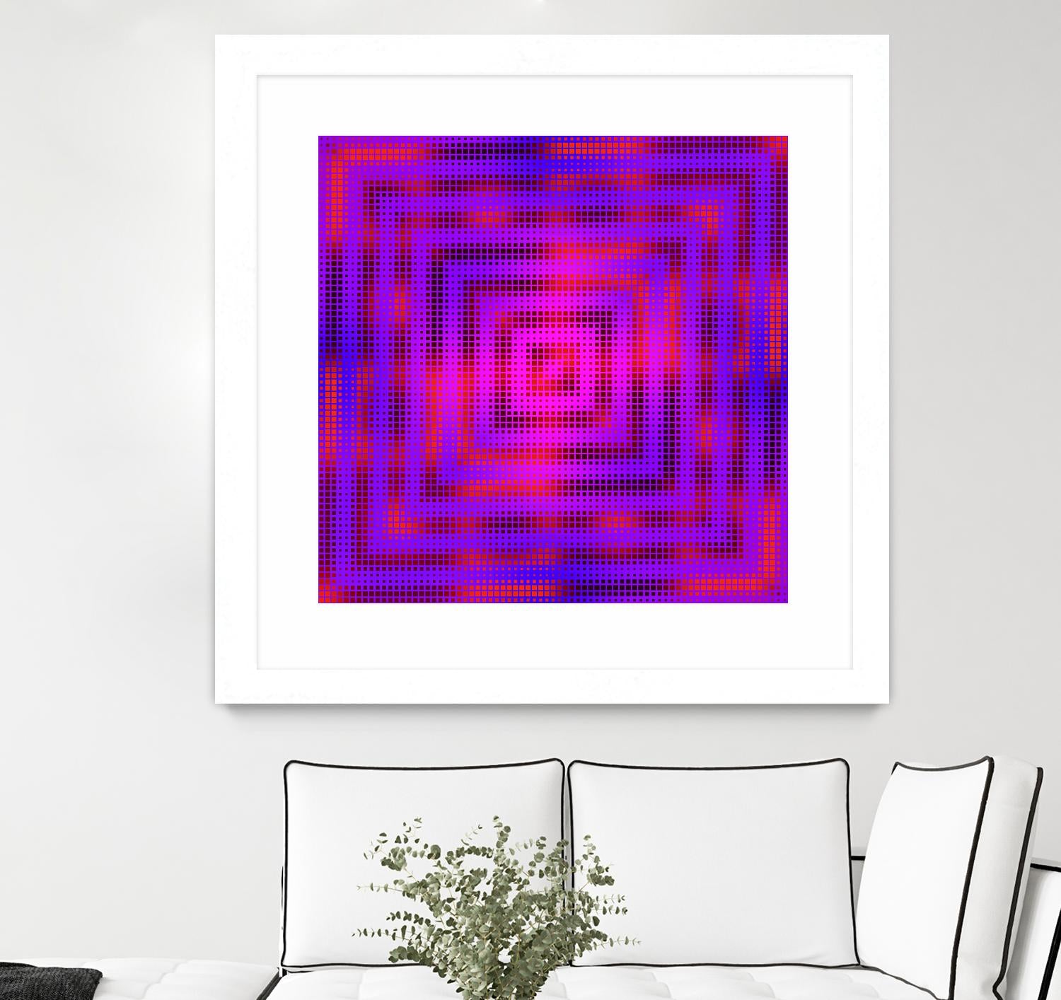 Pi_Dot_Pi_1-2_4 by Xosé Salgado on GIANT ART - purple abstract