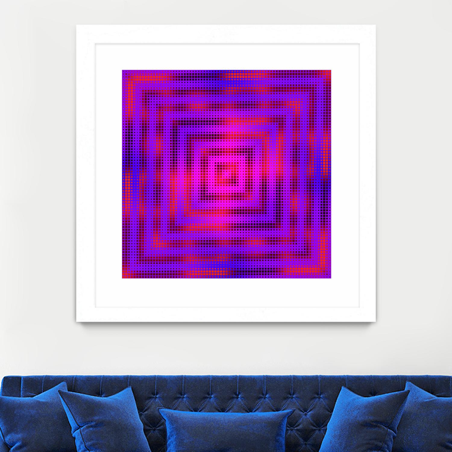 Pi_Dot_Pi_1-2_4 by Xosé Salgado on GIANT ART - purple abstract