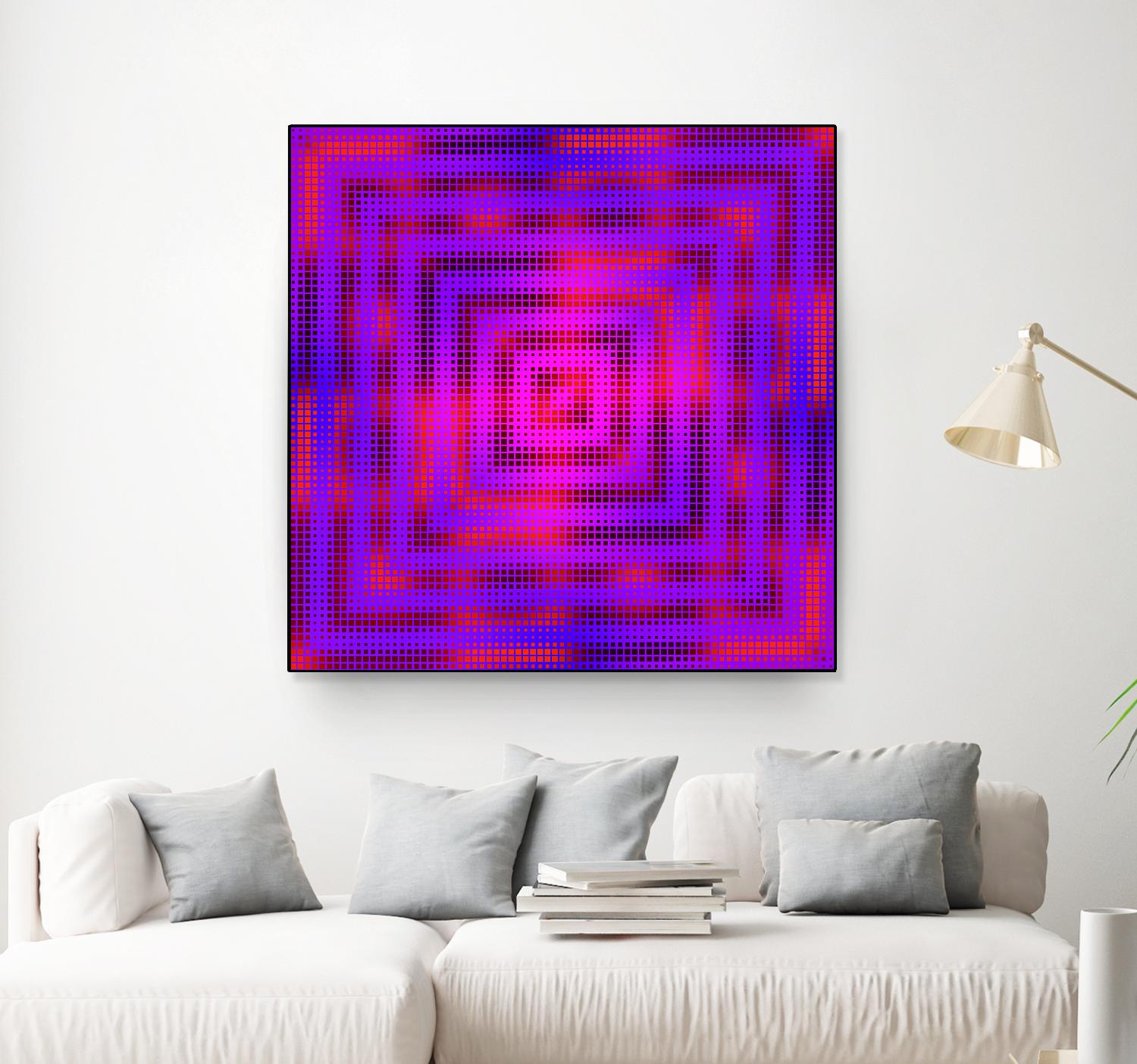 Pi_Dot_Pi_1-2_4 by Xosé Salgado on GIANT ART - purple abstract