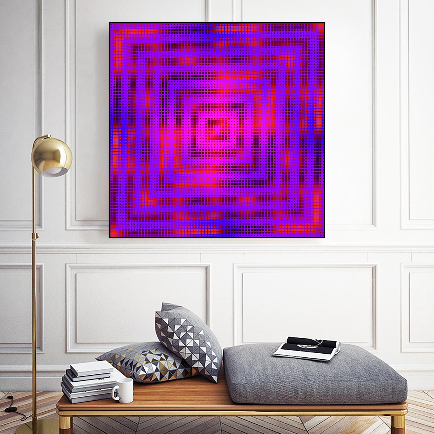 Pi_Dot_Pi_1-2_4 by Xosé Salgado on GIANT ART - purple abstract