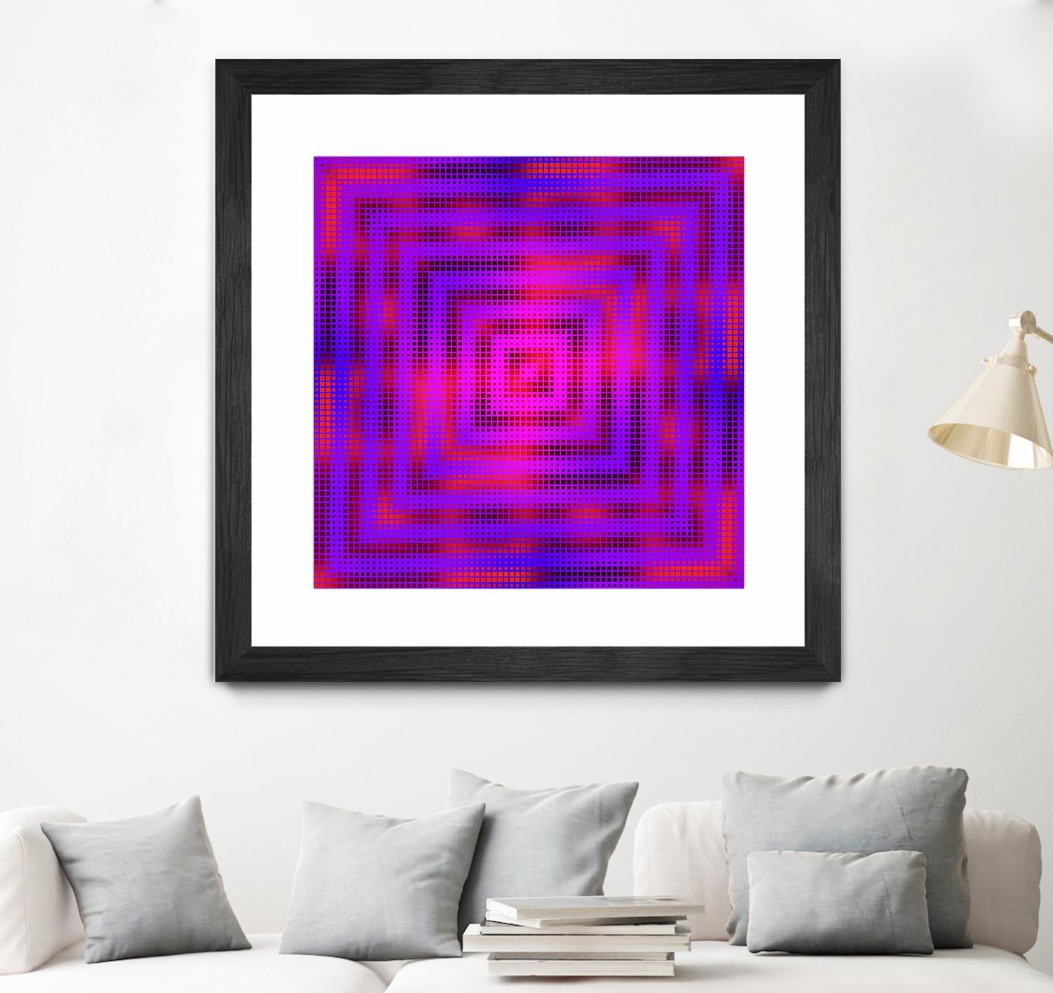 Pi_Dot_Pi_1-2_4 by Xosé Salgado on GIANT ART - purple abstract