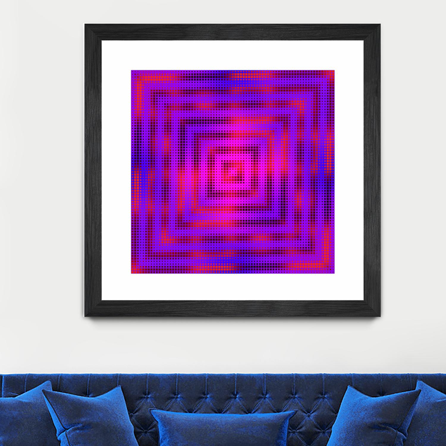 Pi_Dot_Pi_1-2_4 by Xosé Salgado on GIANT ART - purple abstract