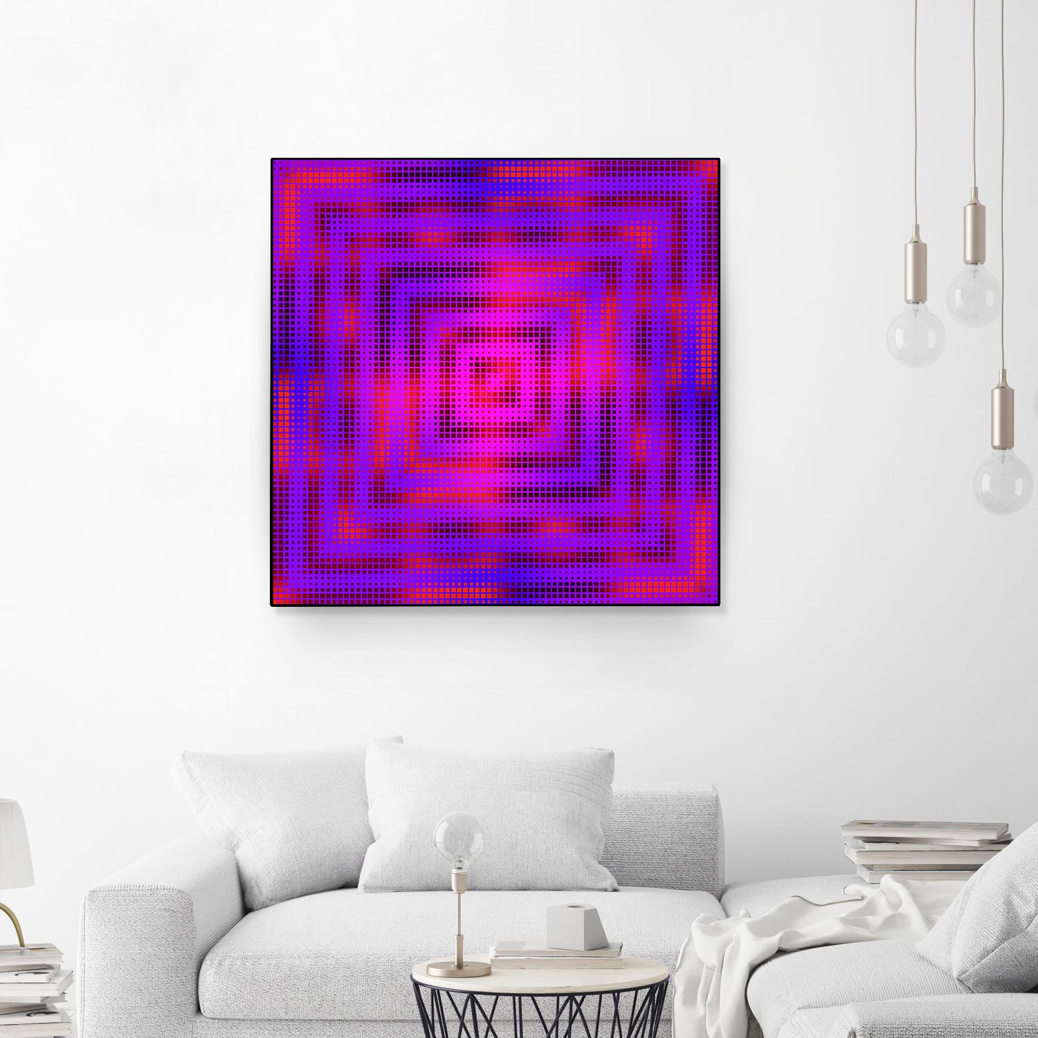 Pi_Dot_Pi_1-2_4 by Xosé Salgado on GIANT ART - purple abstract