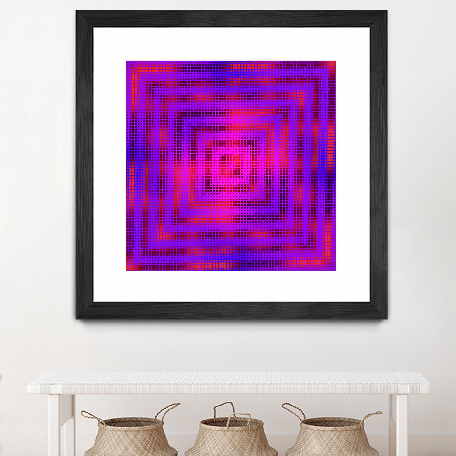 Pi_Dot_Pi_1-2_4 by Xosé Salgado on GIANT ART - purple abstract