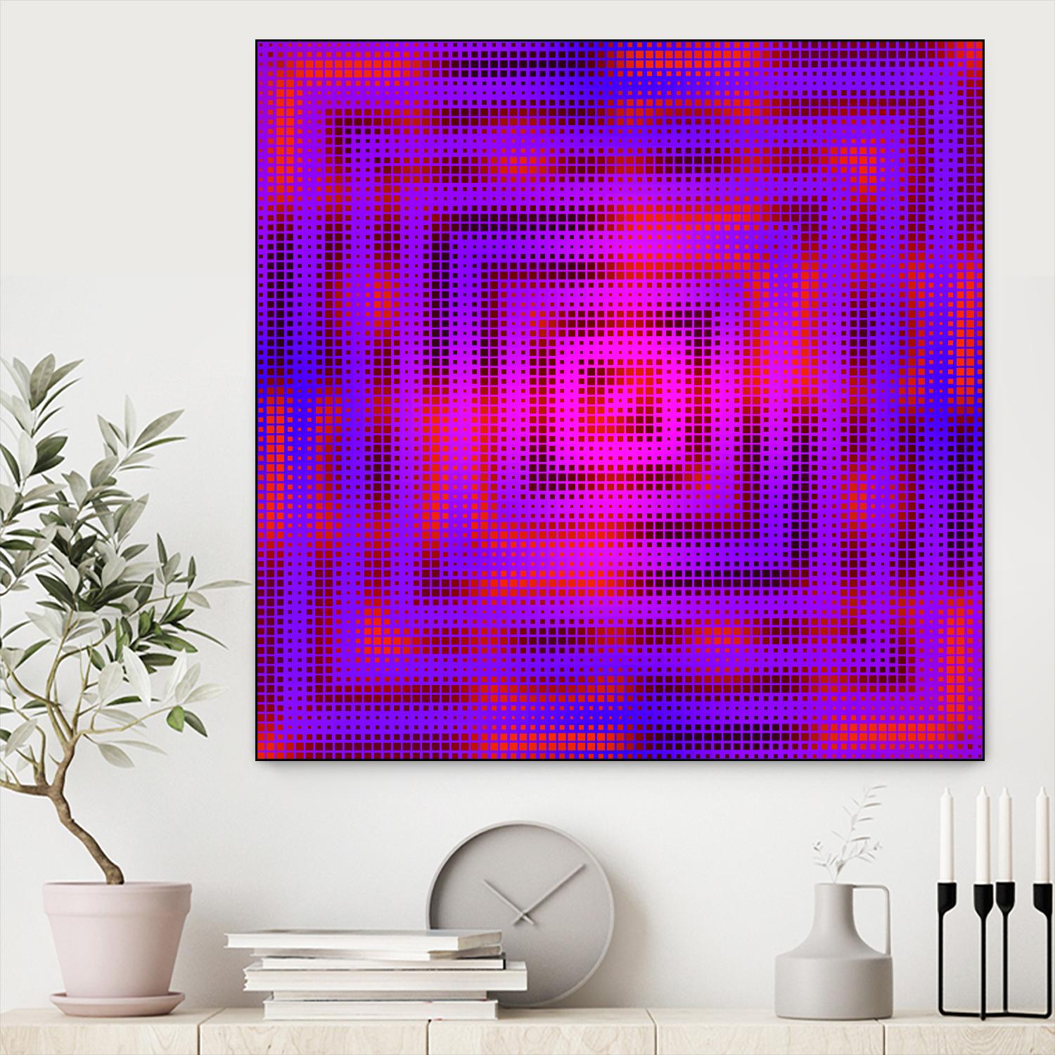 Pi_Dot_Pi_1-2_4 by Xosé Salgado on GIANT ART - purple abstract