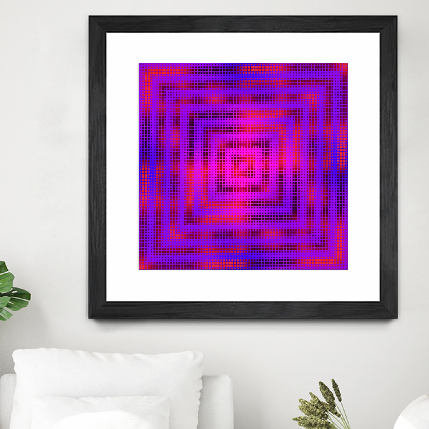 Pi_Dot_Pi_1-2_4 by Xosé Salgado on GIANT ART - purple abstract