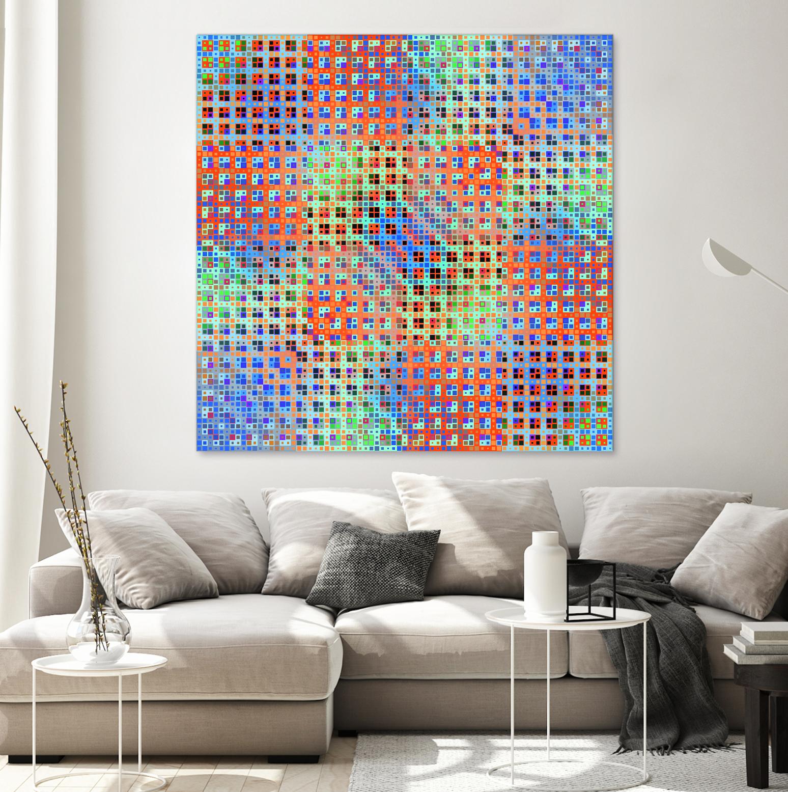 Pi_Dot_Pi_1-3_1 by Xosé Salgado on GIANT ART - purple abstract