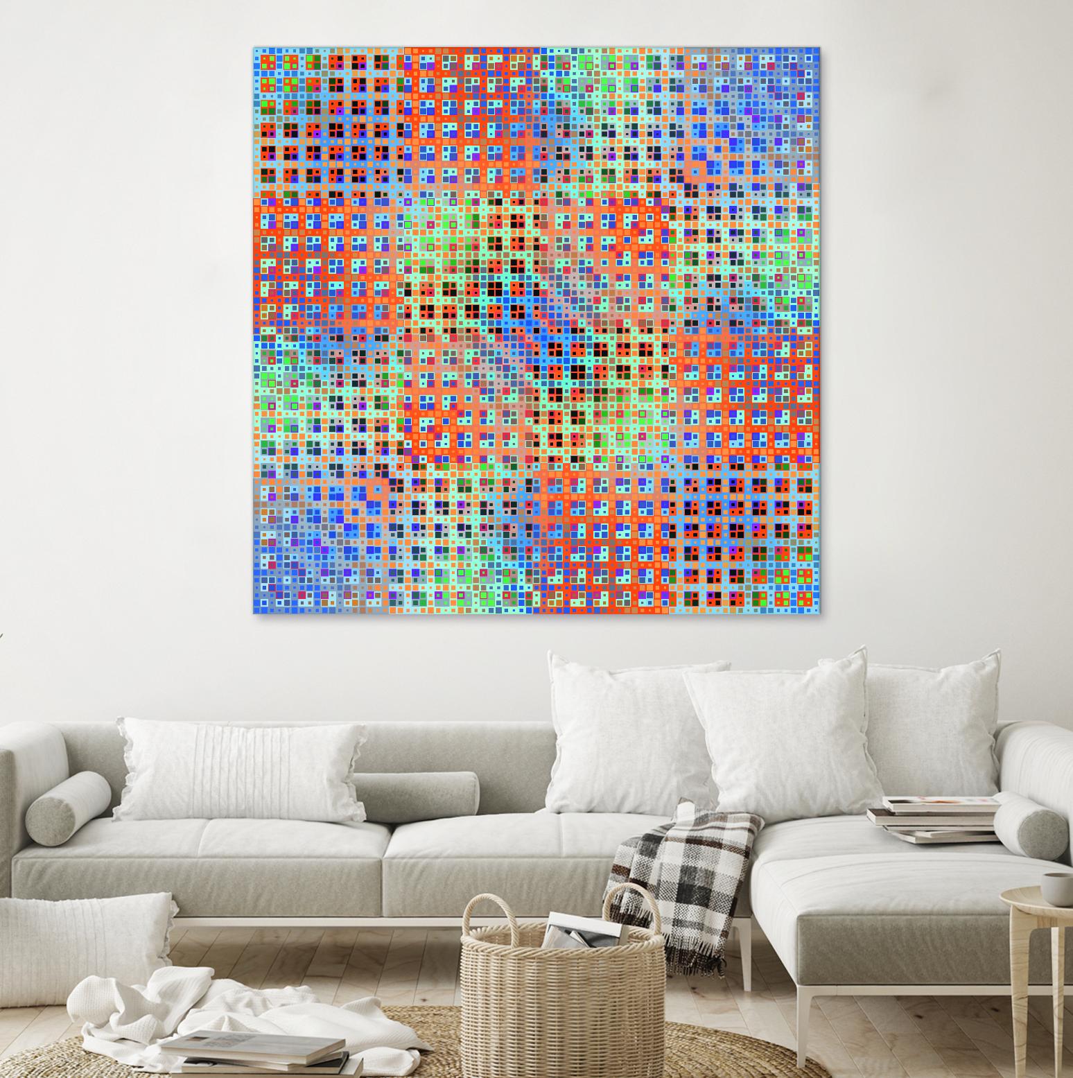 Pi_Dot_Pi_1-3_1 by Xosé Salgado on GIANT ART - purple abstract