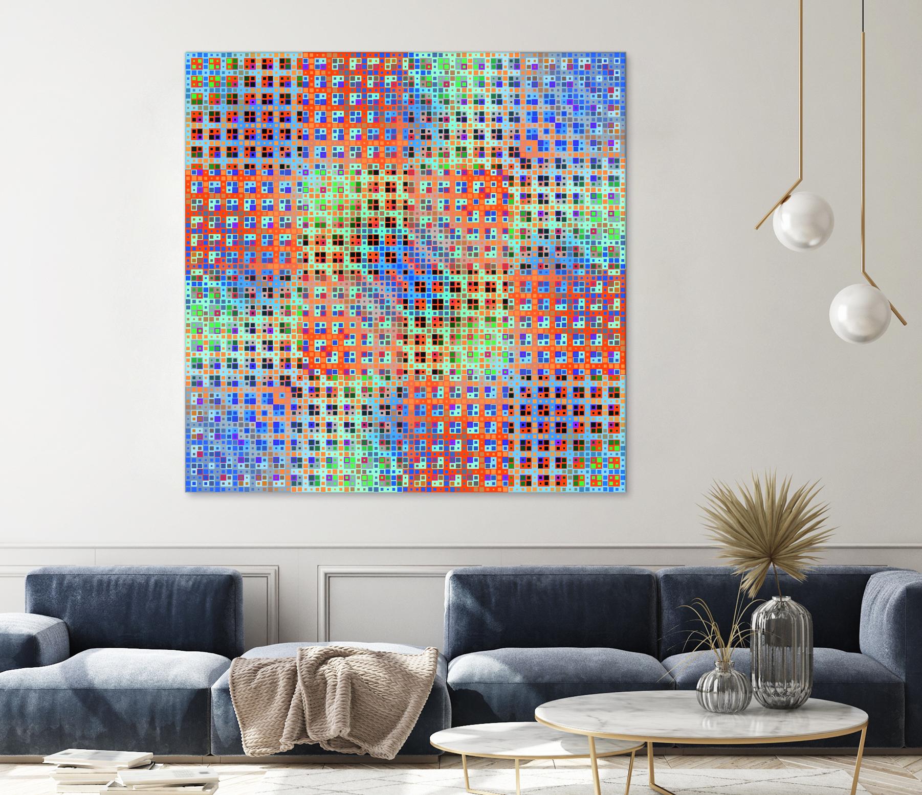 Pi_Dot_Pi_1-3_1 by Xosé Salgado on GIANT ART - purple abstract