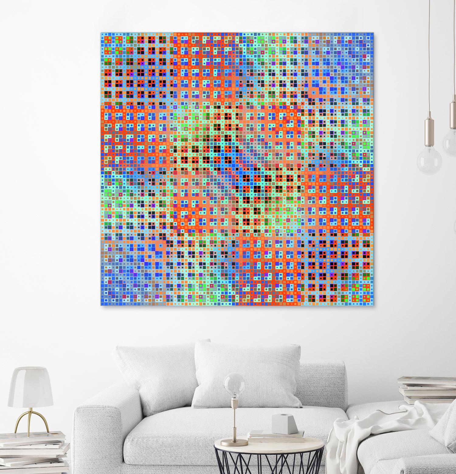 Pi_Dot_Pi_1-3_1 by Xosé Salgado on GIANT ART - purple abstract