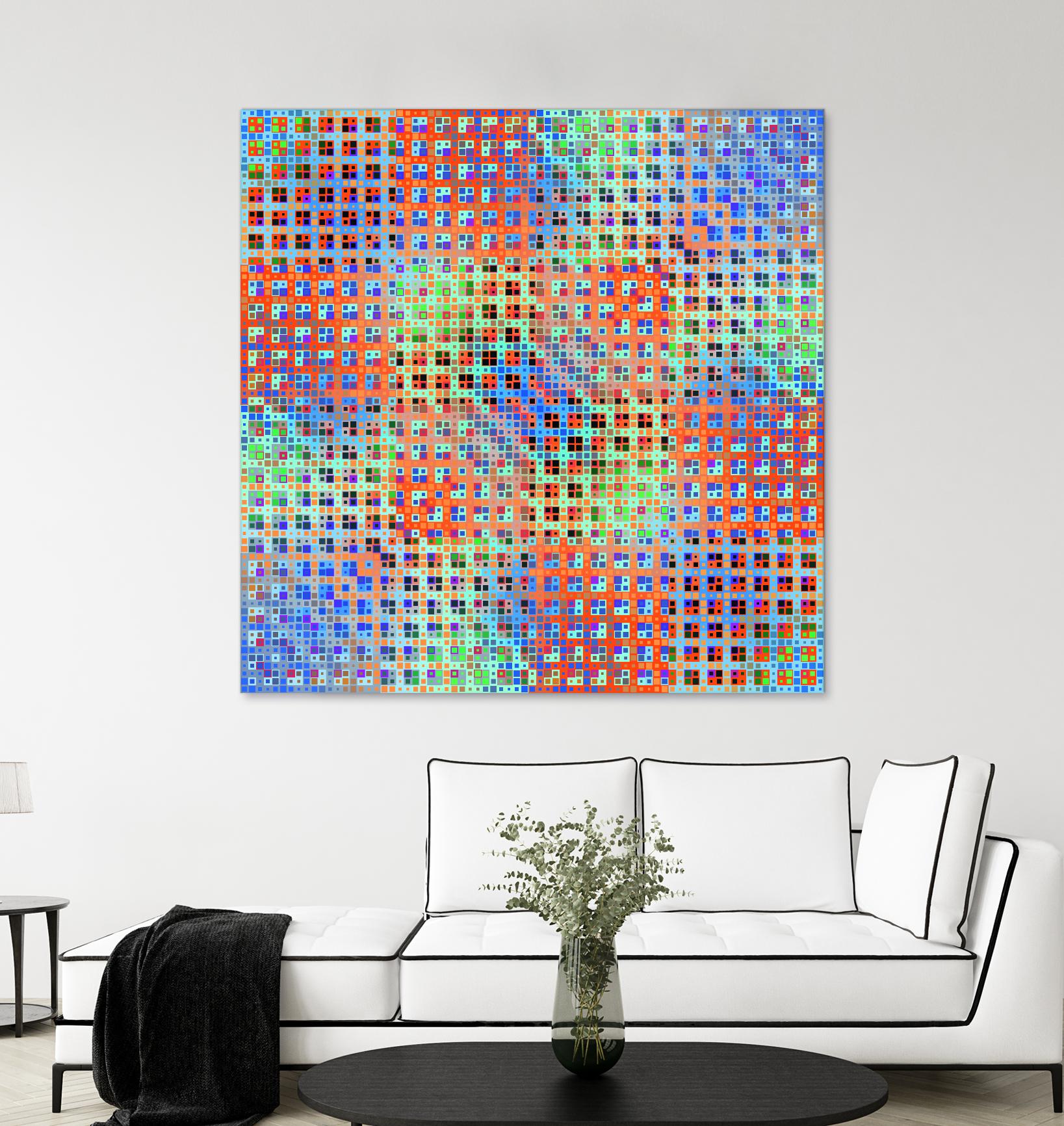 Pi_Dot_Pi_1-3_1 by Xosé Salgado on GIANT ART - purple abstract