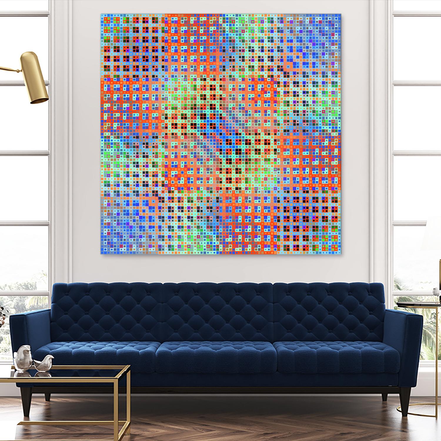 Pi_Dot_Pi_1-3_1 by Xosé Salgado on GIANT ART - purple abstract