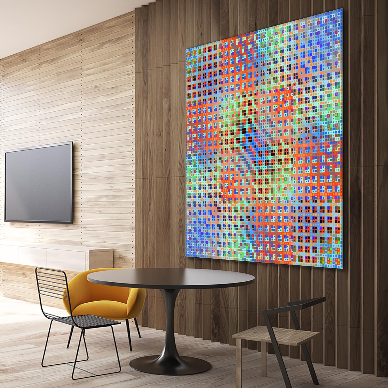 Pi_Dot_Pi_1-3_1 by Xosé Salgado on GIANT ART - purple abstract