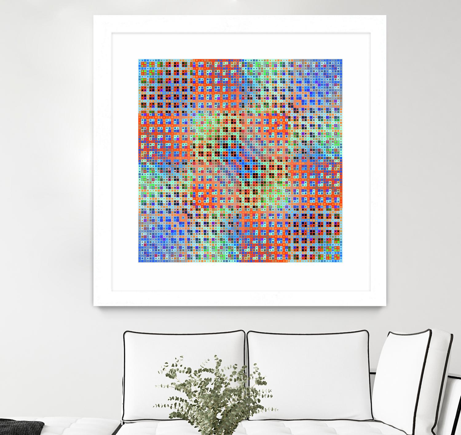 Pi_Dot_Pi_1-3_1 by Xosé Salgado on GIANT ART - purple abstract